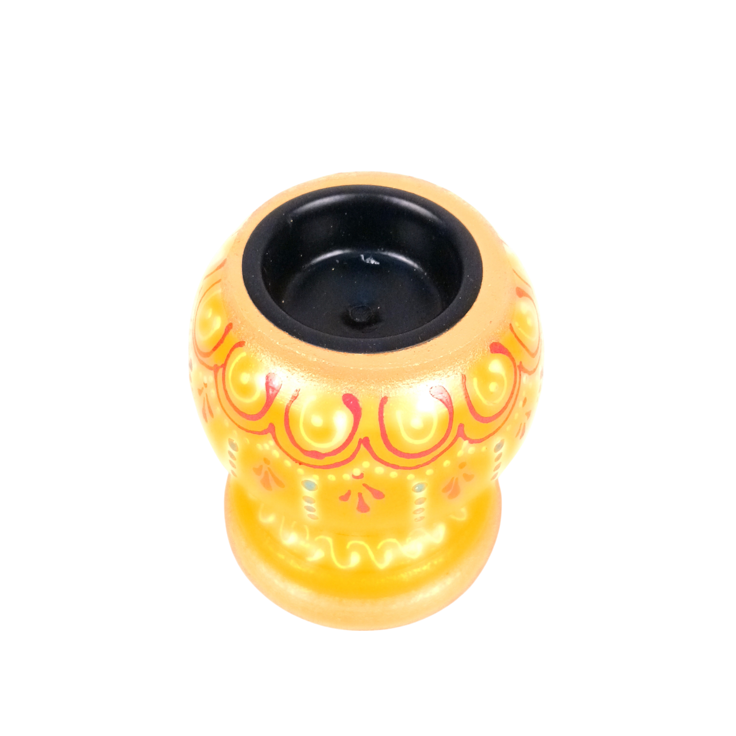 Handmade Candle Holder | Decorative Candle Stand for Home Decor, Living Room, Festive & Diwali Decoration | Tea Light Holder for Gifts & Table Centerpiece - 4 Inch - Apkamart