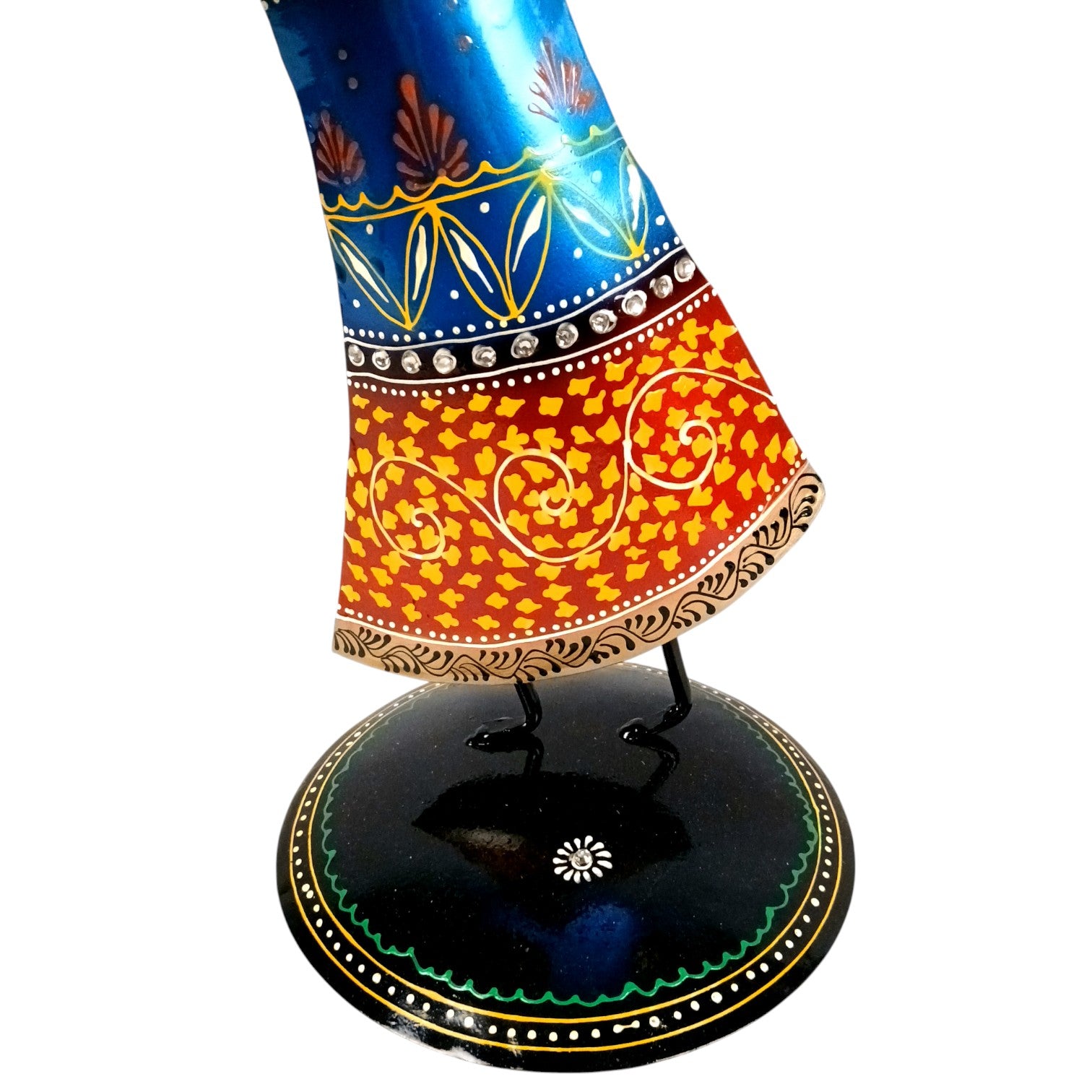 Candle Holder Set | Decorative Tealight Holders for Home Decor | Metal Candle Stand for Living Room,  Bedroom,  Dining Table & Gifting - 30 Inch (Set Of 2) - Apkamart
