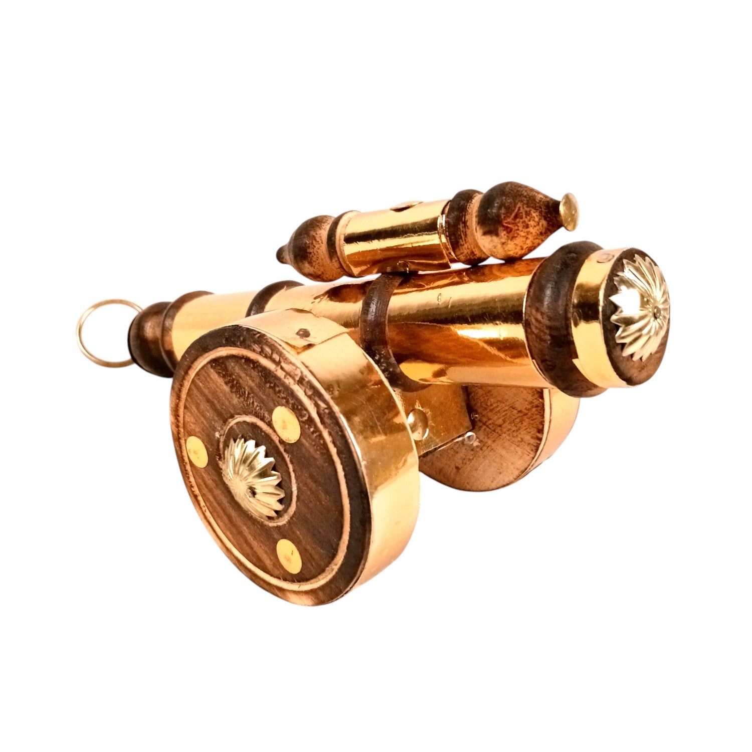 Cannon Showpiece | Vintage Cannon Model | Wooden Antique Decorative Figurine - for Table Decor, Home Decor and Gifts - 9 Inch - Apkamart