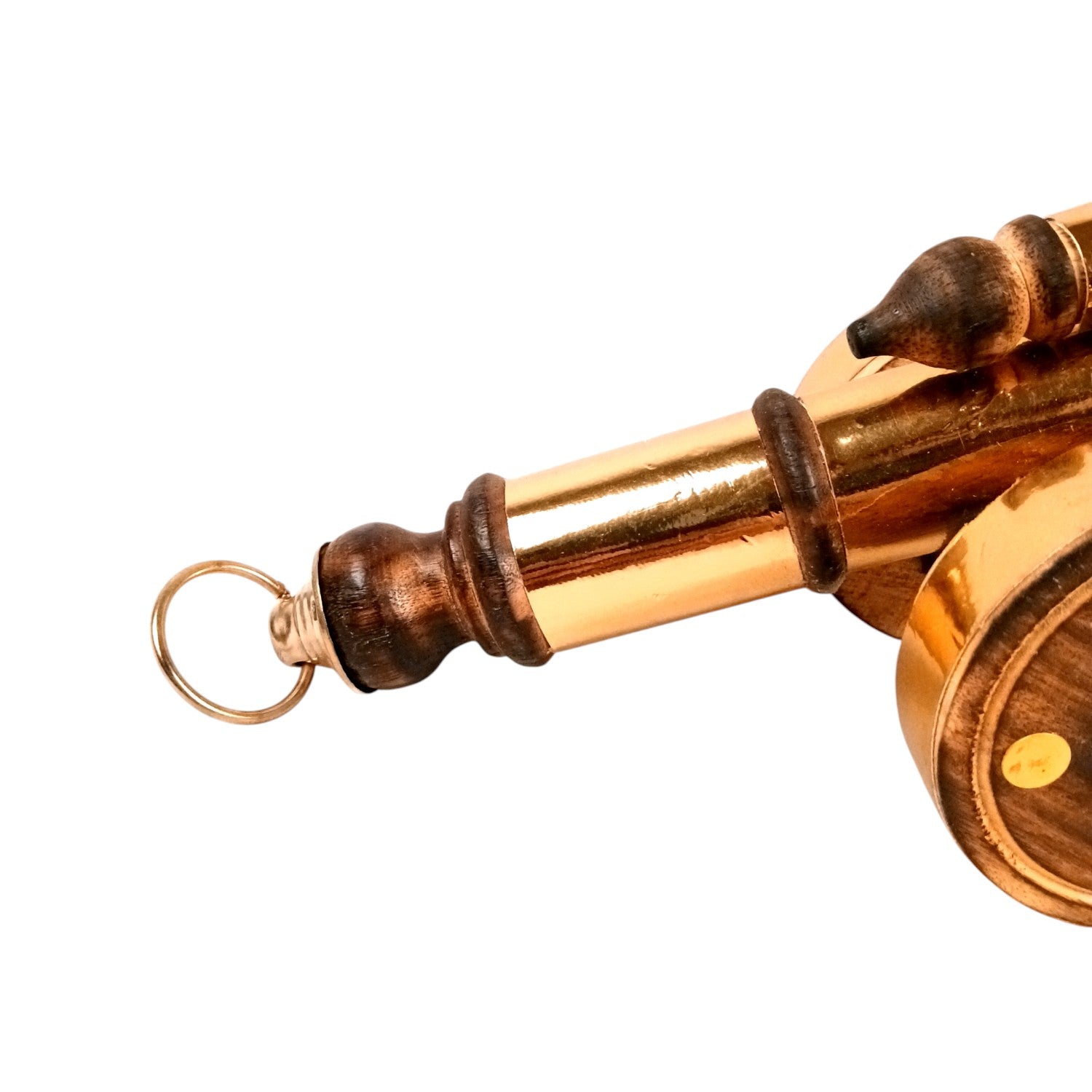 Cannon Showpiece | Vintage Cannon Model | Wooden Antique Decorative Figurine - for Table Decor, Home Decor and Gifts - 9 Inch (Pack Of 2) - Apkamart
