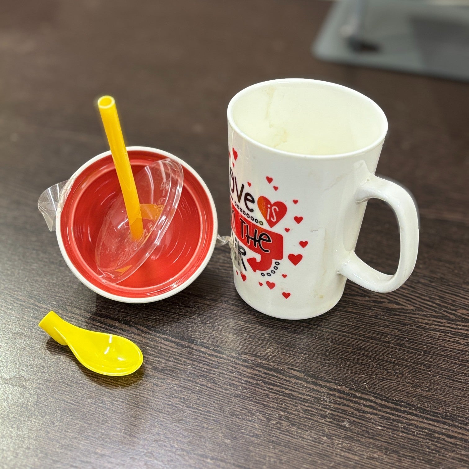 Coffee Mug with Straw | Stylish Ceramic Cup for Coffee, Milk & Juice | Modern Reusable Mug for Home, Office, Cafe | Eco-Friendly & Elegant Drinkware - 350ml - Apkamart