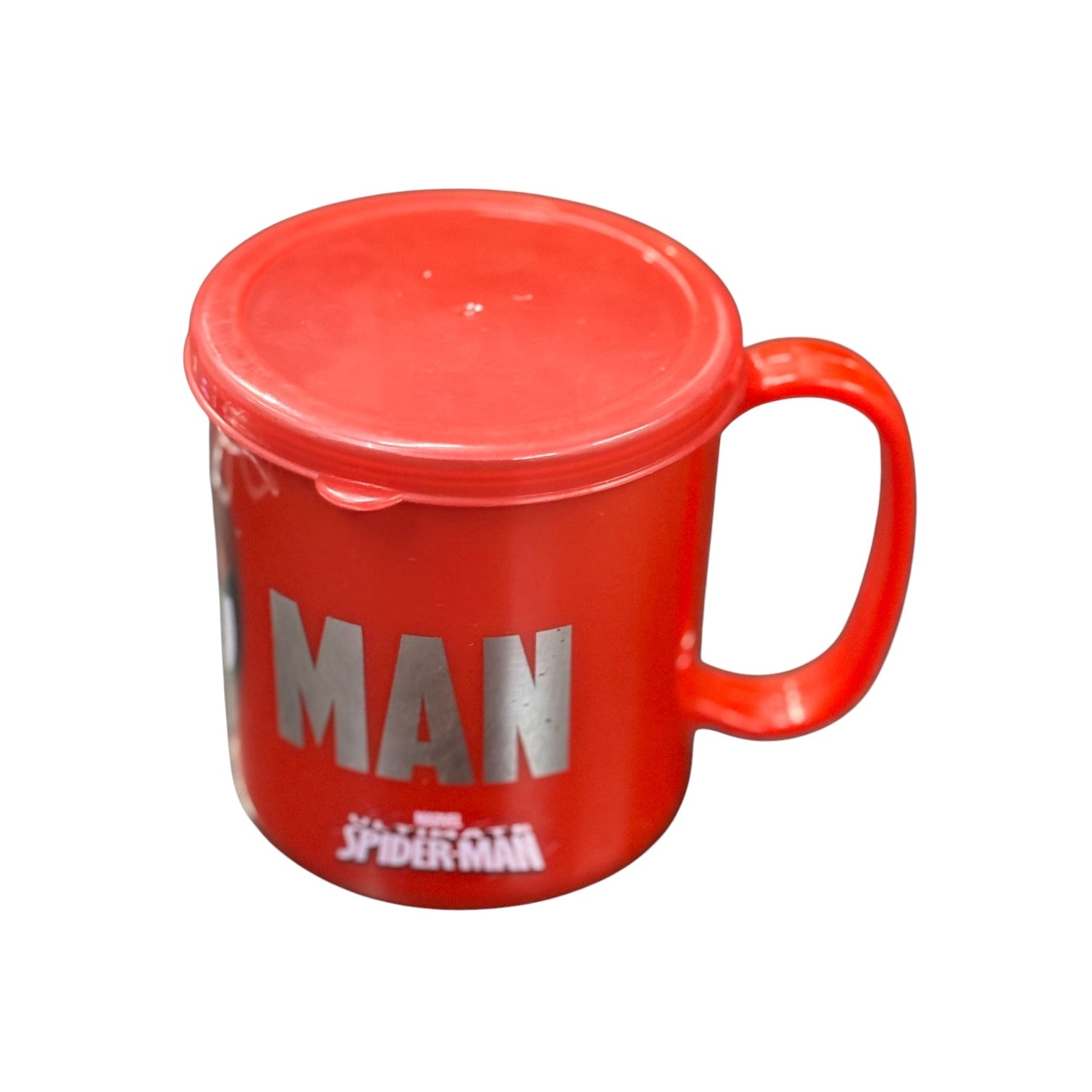 Coffee Mug With Lid | Cute Plastic With Steel Inside | Cartoon Design Mug for Kids | Reusable Drinking Cup for School, Home, Birthday & Return Gifts - 300ml - Apkamart