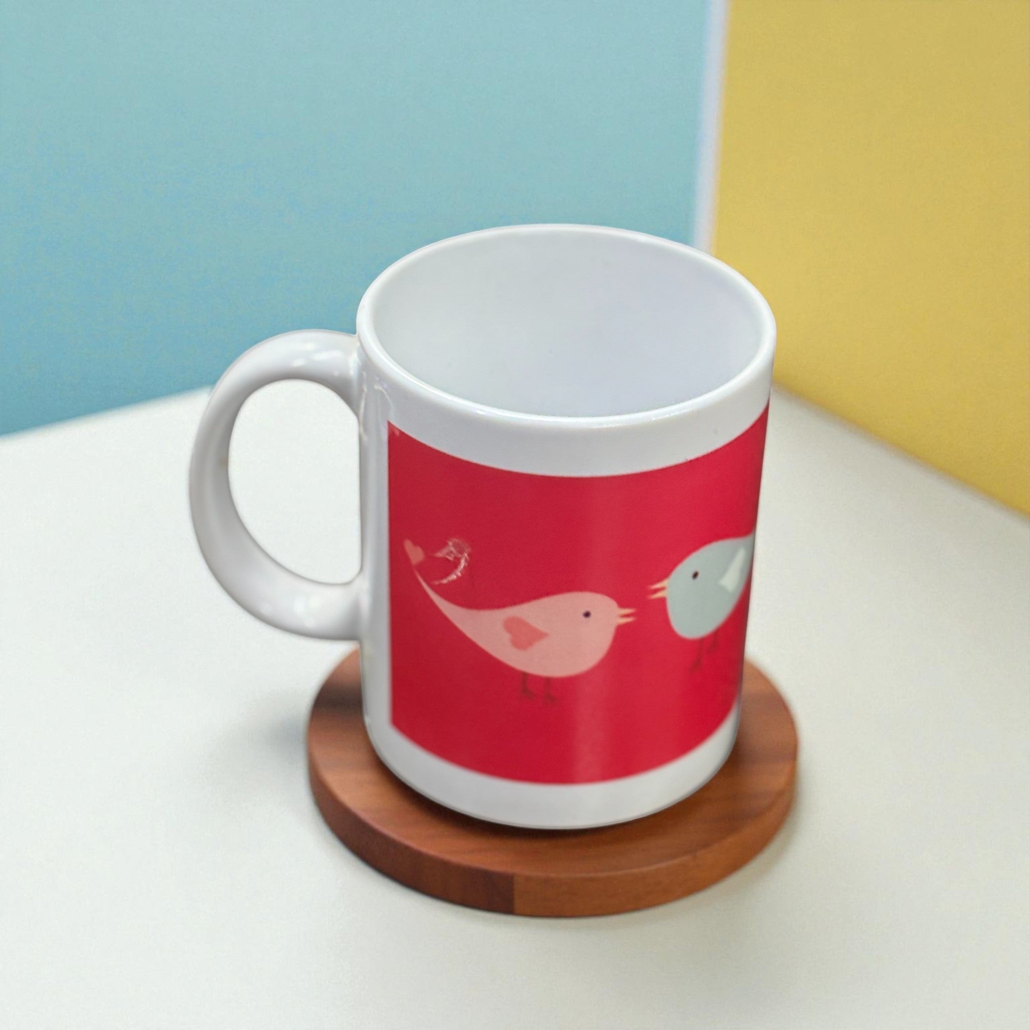 Ceramic Coffee Mug | Premium Handcrafted Mug for Tea, Coffee & Milk | Stylish & Durable Ceramic Cup for Office, Home & Gifting - 350ml - Apkamart