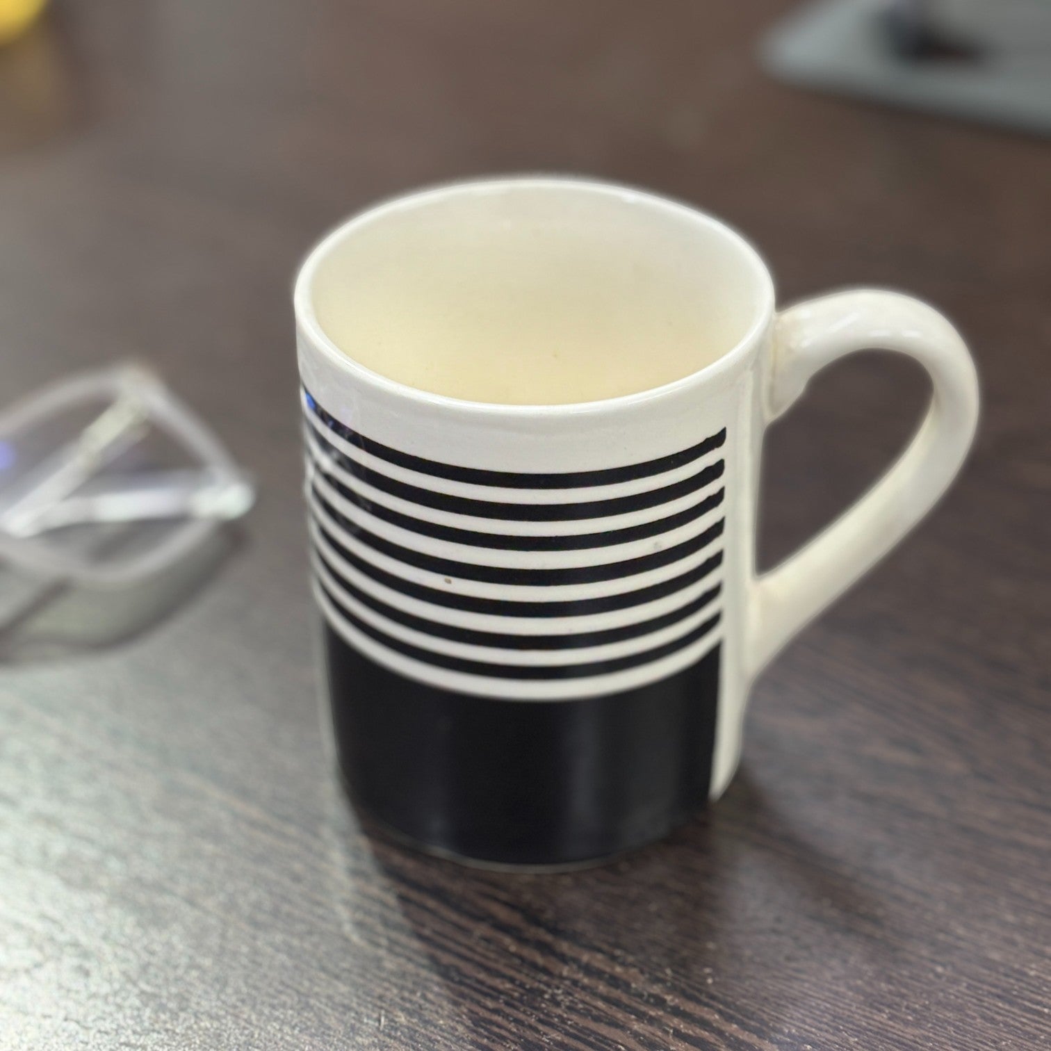 Ceramic Coffee Mug | Premium Handcrafted Mug for Tea, Coffee & Milk | Stylish & Durable Ceramic Cup for Office, Home & Gifting - 350ml - Apkamart