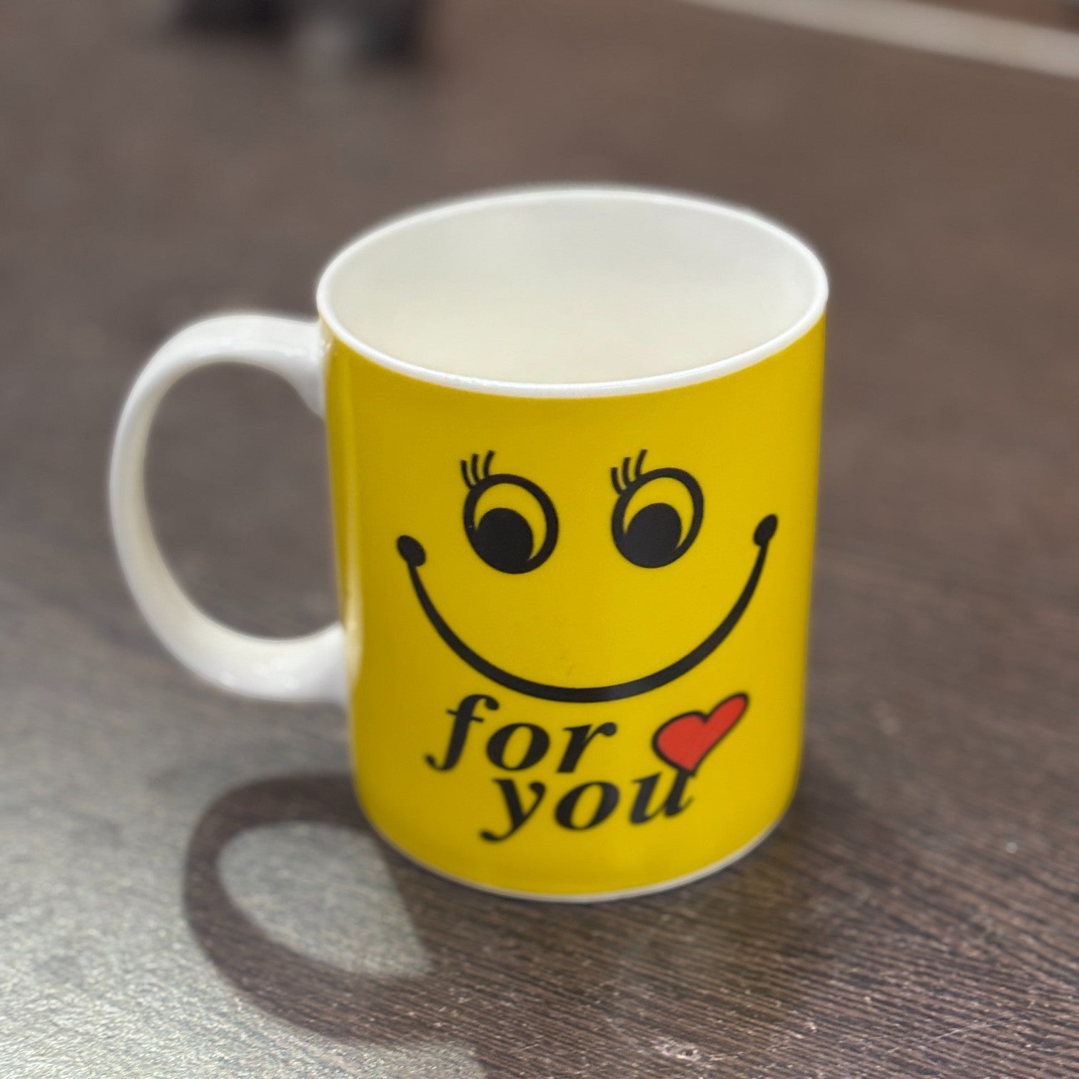 Ceramic Coffee Mug | For You Design | Premium Handcrafted Mug for Tea, Coffee & Milk | Stylish & Durable Ceramic Cup for Office, Home & Gifting - 350ml - Apkamart