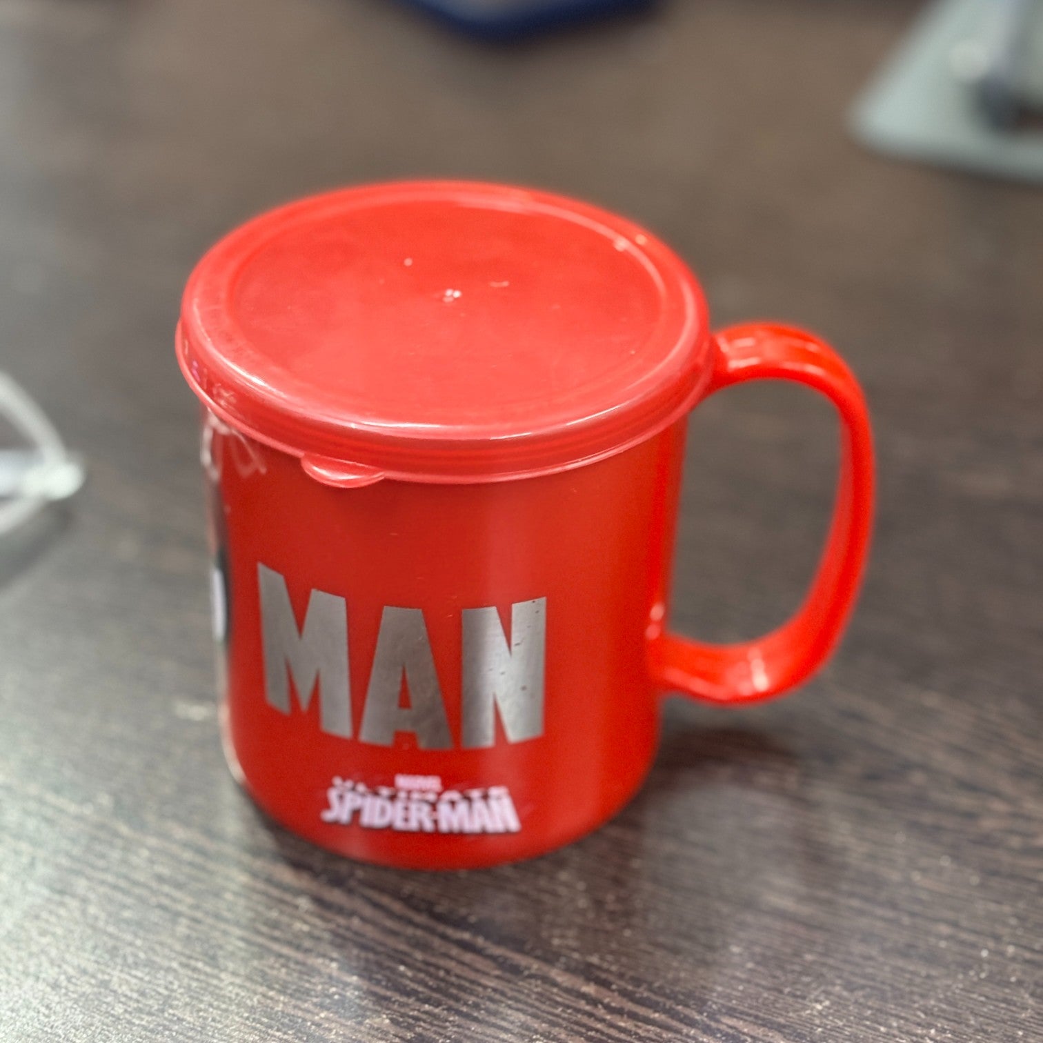 Coffee Mug With Lid | Cute Plastic With Steel Inside | Cartoon Design Mug for Kids | Reusable Drinking Cup for School, Home, Birthday & Return Gifts - 300ml - Apkamart