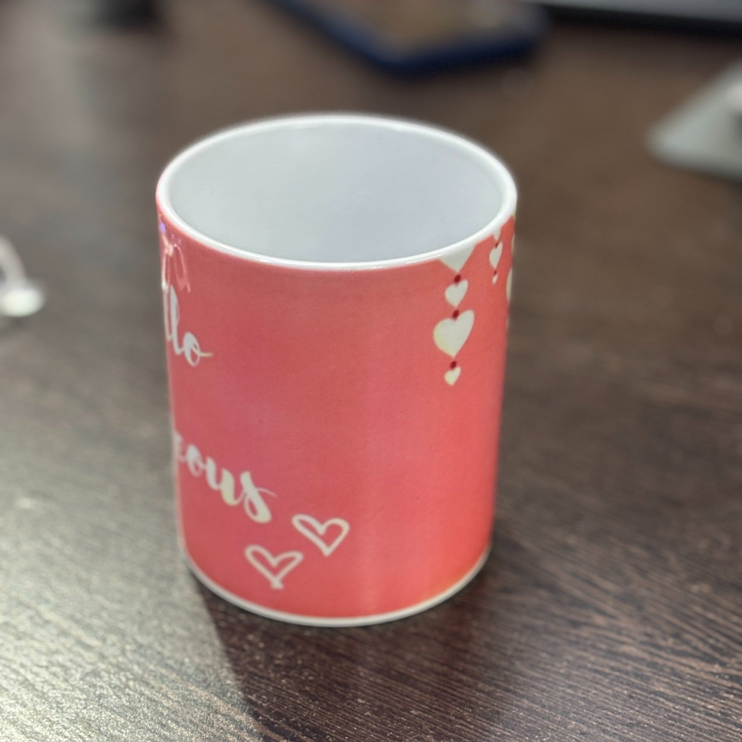 Ceramic Coffee Mug | Hello Gorgeous | Premium Handcrafted Mug for Tea, Coffee & Milk | Stylish & Durable Ceramic Cup for Office, Home & Gifting - 350ml - Apkamart