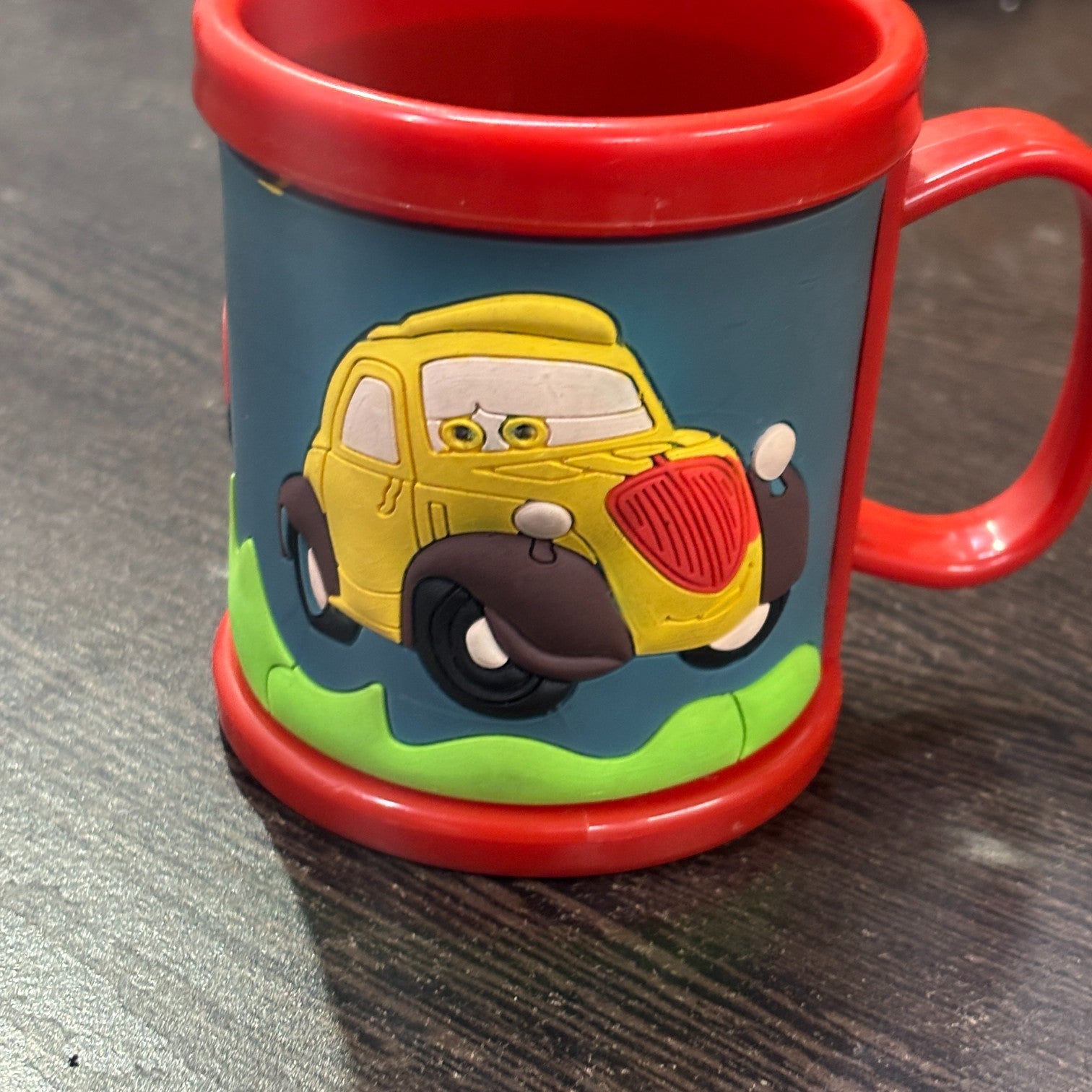 Coffee Mug | Cute Car Design Mug for Milk, Water & Shakes | Cartoon Design Mug for Kids | Reusable Drinking Cup for School, Home, Birthday & Return Gifts - 300ml  - Apkamart