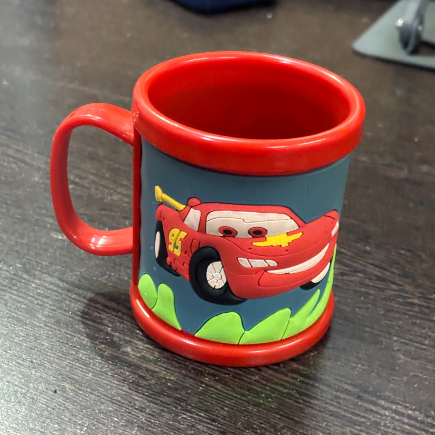 Coffee Mug | Cute Car Design Mug for Milk, Water & Shakes | Cartoon Design Mug for Kids | Reusable Drinking Cup for School, Home, Birthday & Return Gifts - 300ml  - Apkamart