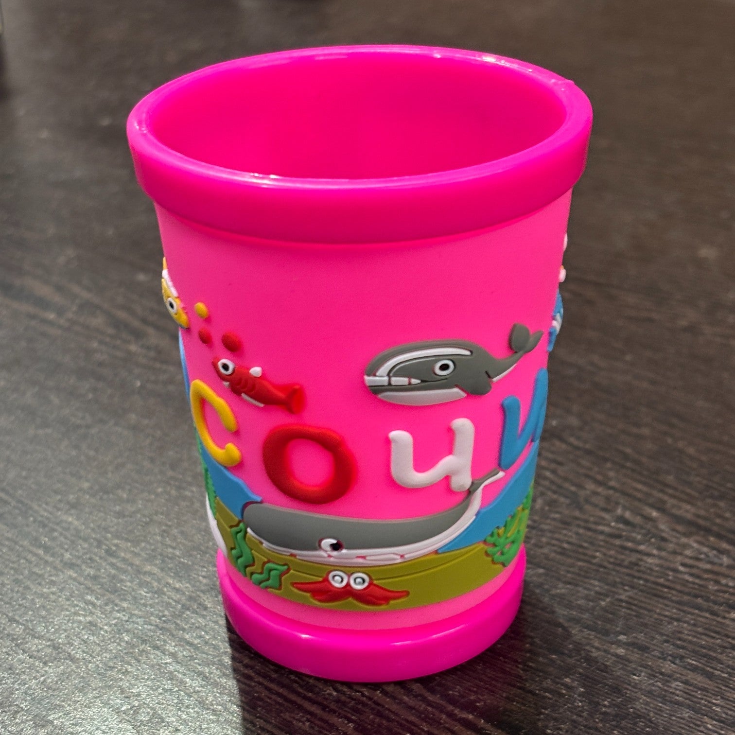 Coffee Mug For Kids | Cute Plastic Mug for Milk & Shakes | Cartoon Design Mug for Kids | Reusable Drinking Cup for School, Home, Birthday & Return Gifts - 300ml - Apkamart
