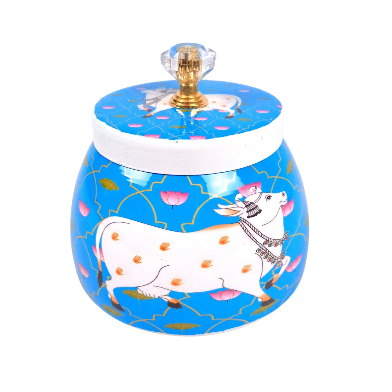 Serving Bowl Decorative Handicraft Metal For Home Kitchen - 4 Inch - Apkamart