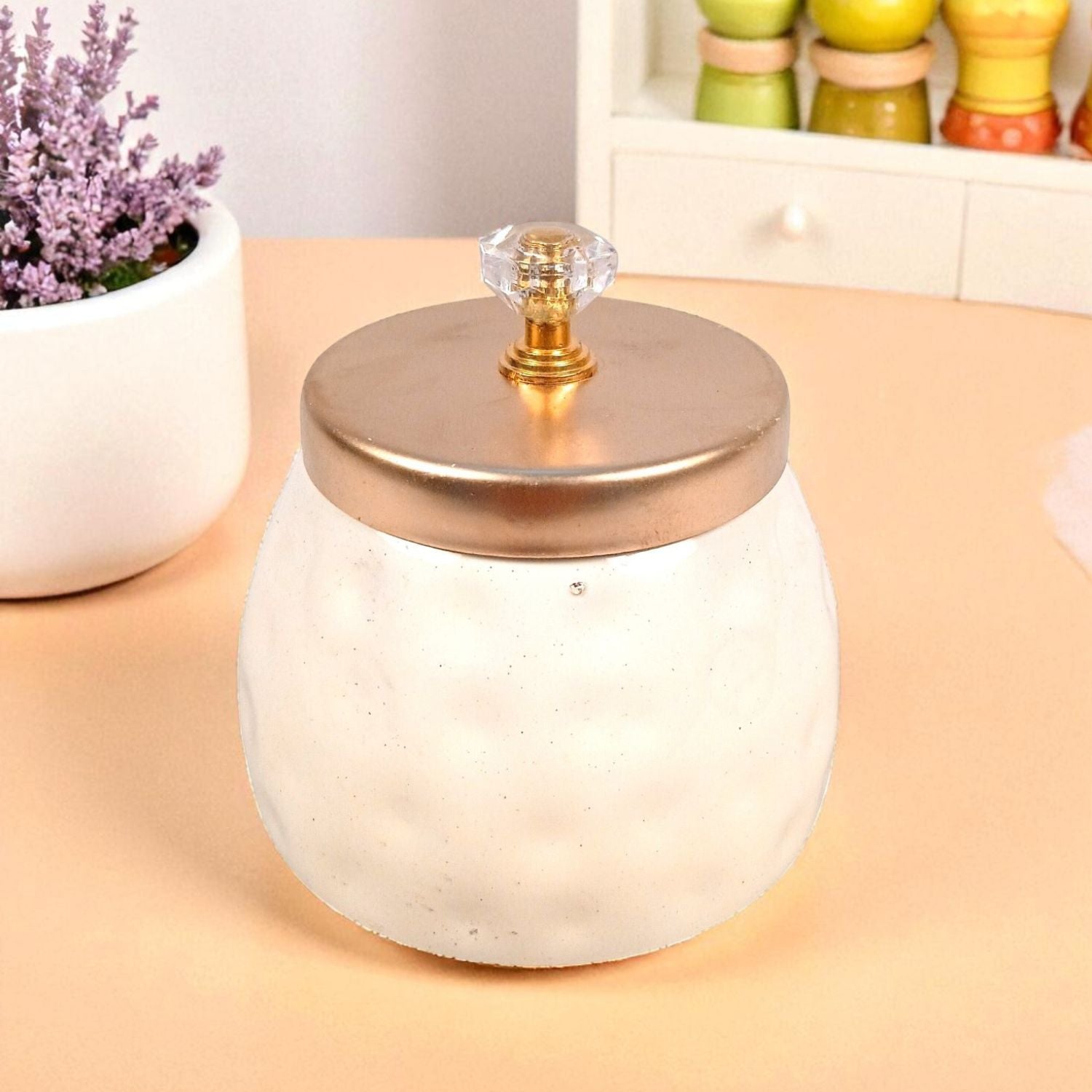 Serving Bowl Handicraft Decorative Metal For Kitchen Dining - 4 Inch - Apkamart