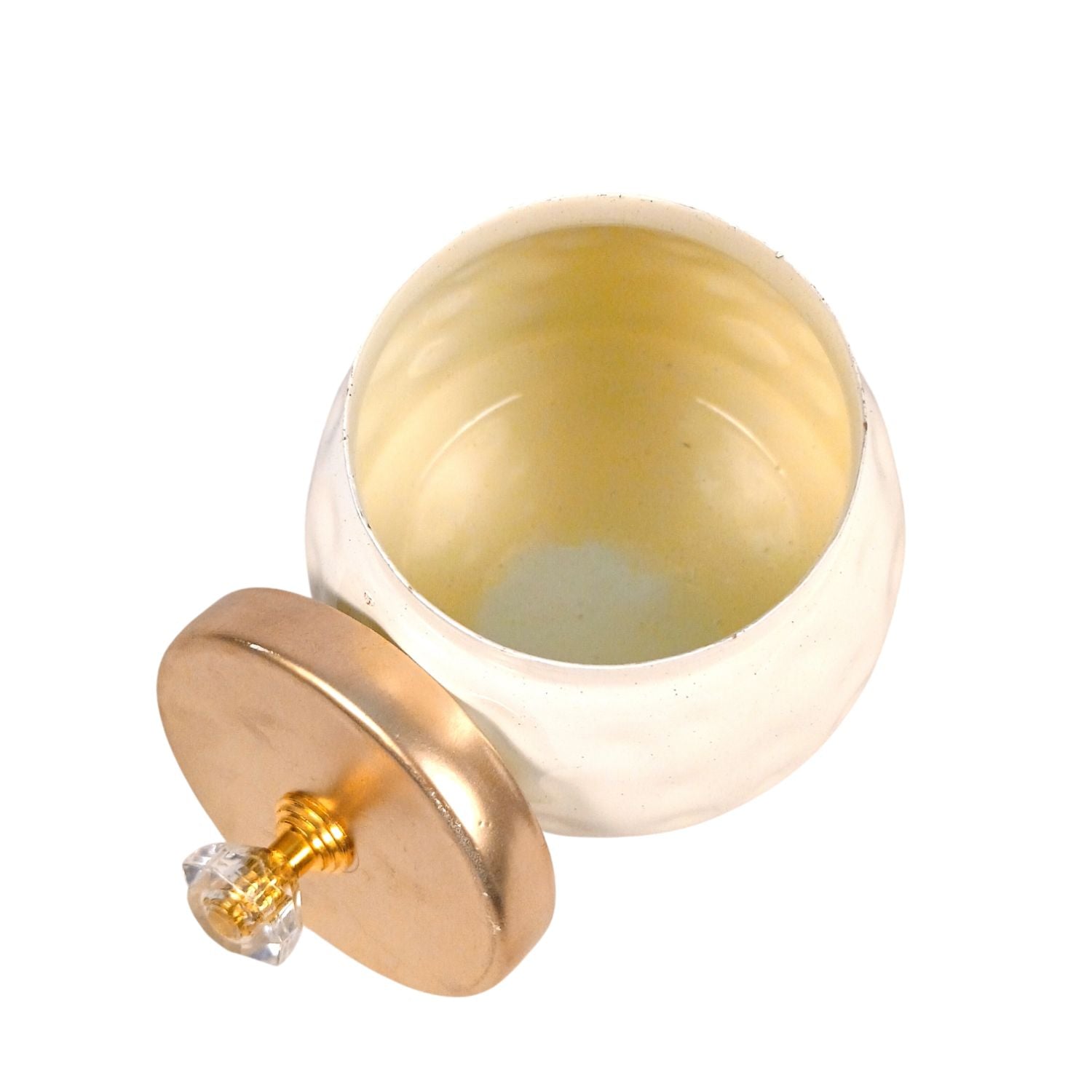 Serving Bowl Handicraft Decorative Metal For Kitchen Dining - 4 Inch - Apkamart