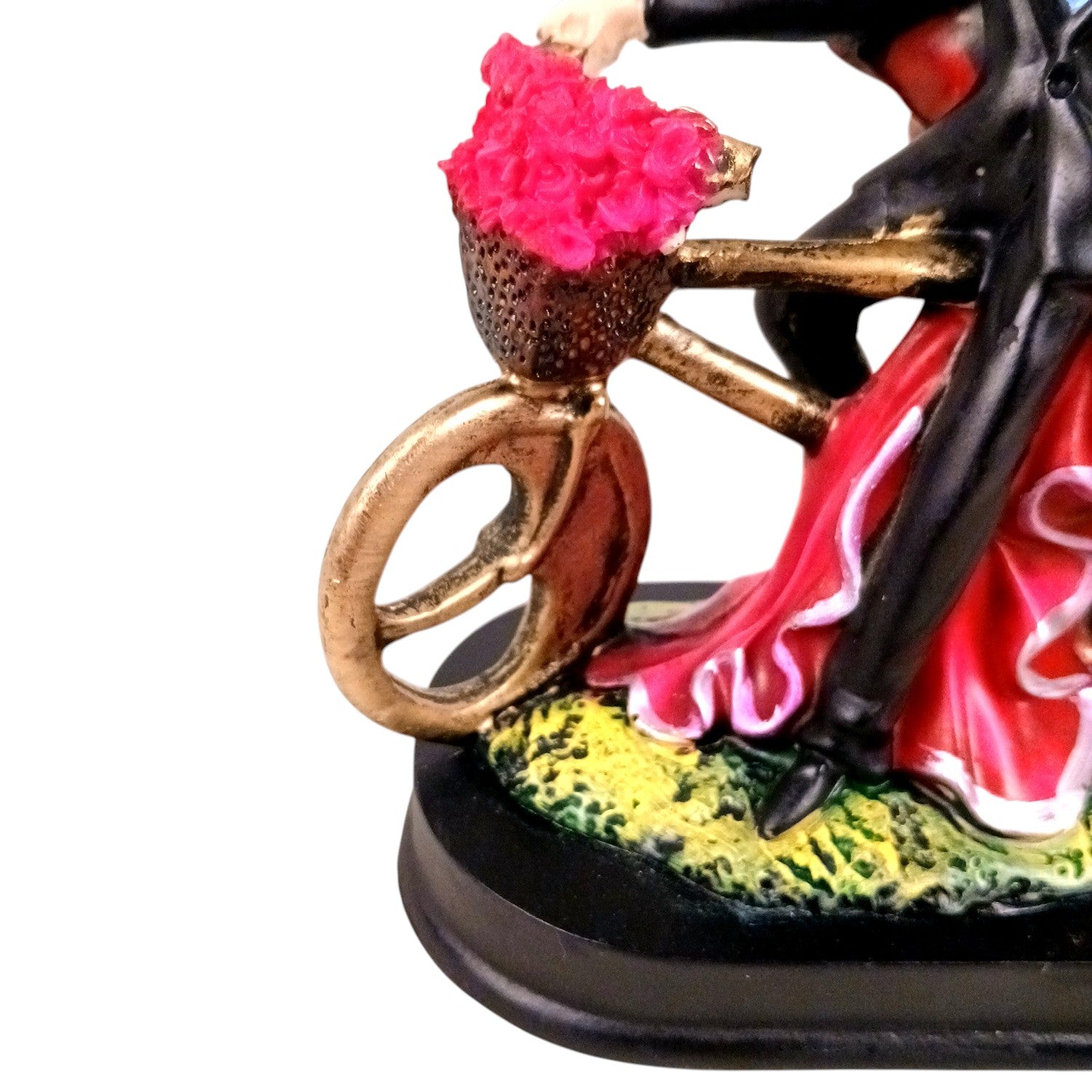 Romantic Couple Showpiece | Love Figurine Decorative Sculpture for Home Décor & Living Room | Valentine, Anniversary & Wedding Gift for Her & Him - 6 Inch - Apkamart