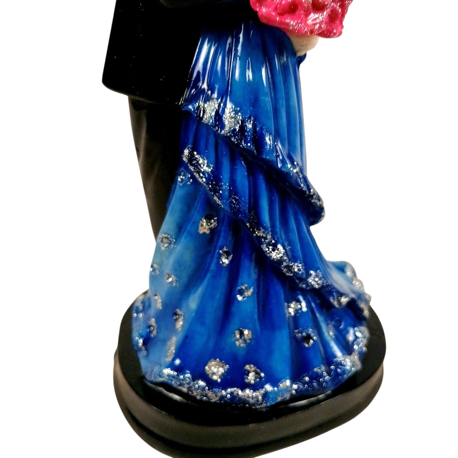 Romantic Couple Showpiece | Decorative Sculpture for Home Décor & Living Room For Love | Valentine, Anniversary & Wedding Gift for Her & Him - 9 Inch - Apkamart