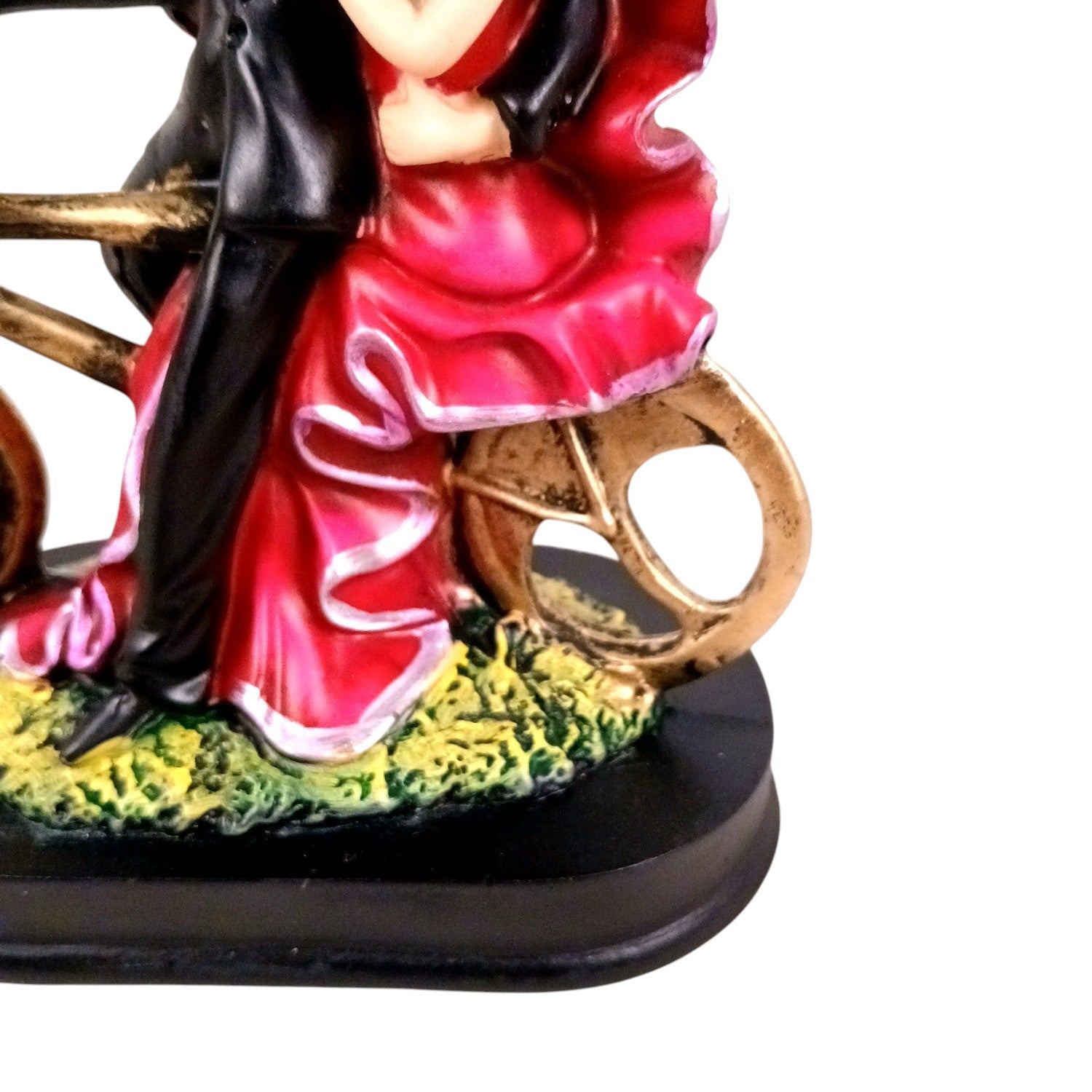 Romantic Couple Showpiece | Love Figurine Decorative Sculpture for Home Décor & Living Room | Valentine, Anniversary & Wedding Gift for Her & Him - 6 Inch - Apkamart