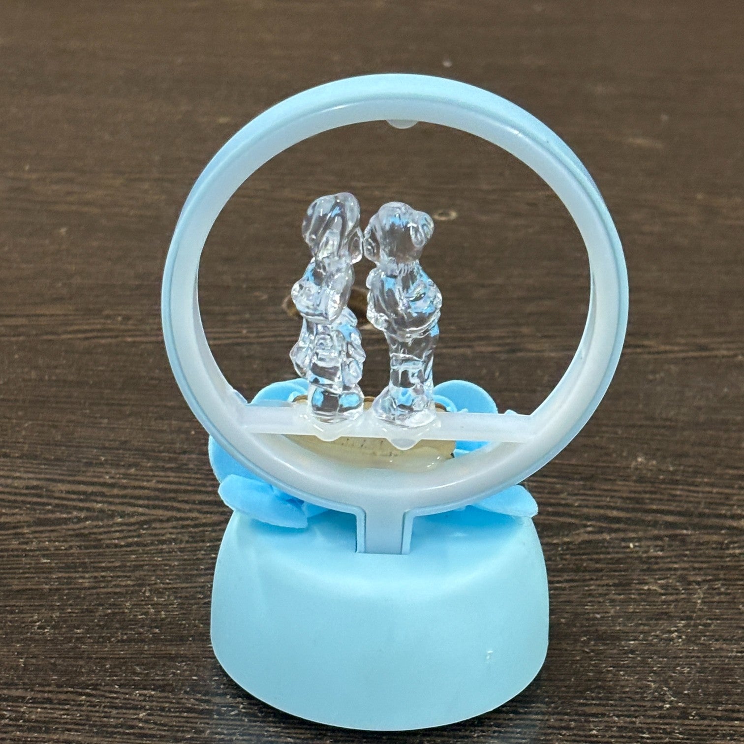 Romantic Couple Showpiece with LED Light | Decorative Love Figurine for Bedroom & Living Room Décor | Valentine, Anniversary & Wedding Gift for Couples - 6 Inch - Apkamart #Style_Design 1