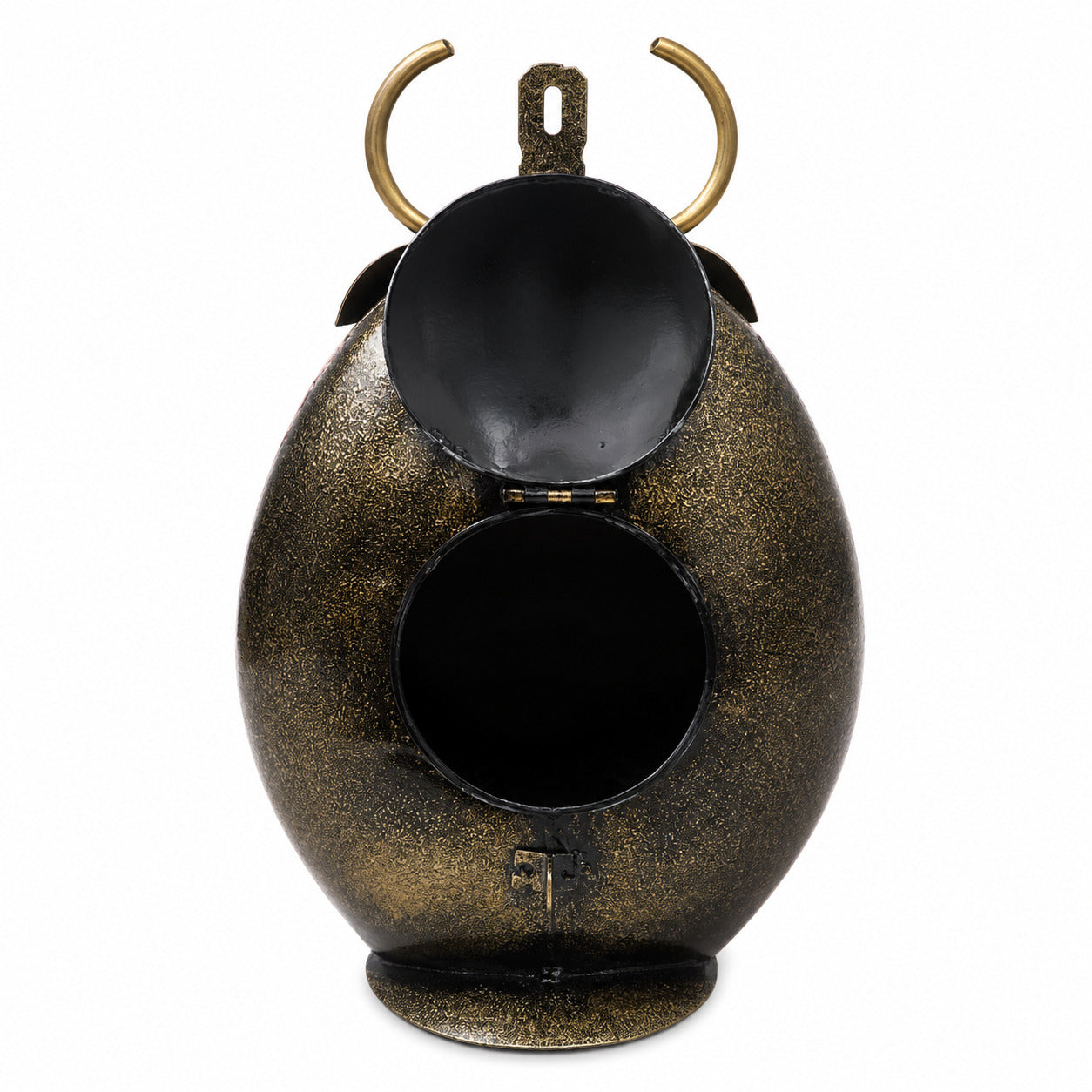 Cow Design Gullak Money Bank | Handcrafted Metal Piggy Bank - 9 Inch-Apkamart