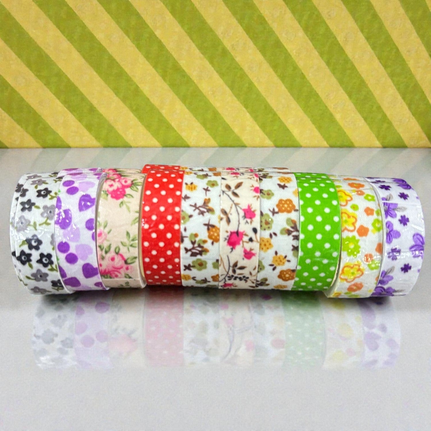 Craft Tape Set for Kids Creative Activities | Designer Tape for DIY Projects Journaling Scrapbooking & Classroom Art | Fun Crafting Tape for Return Gifts - Apkamart #Style_Pack Of 1