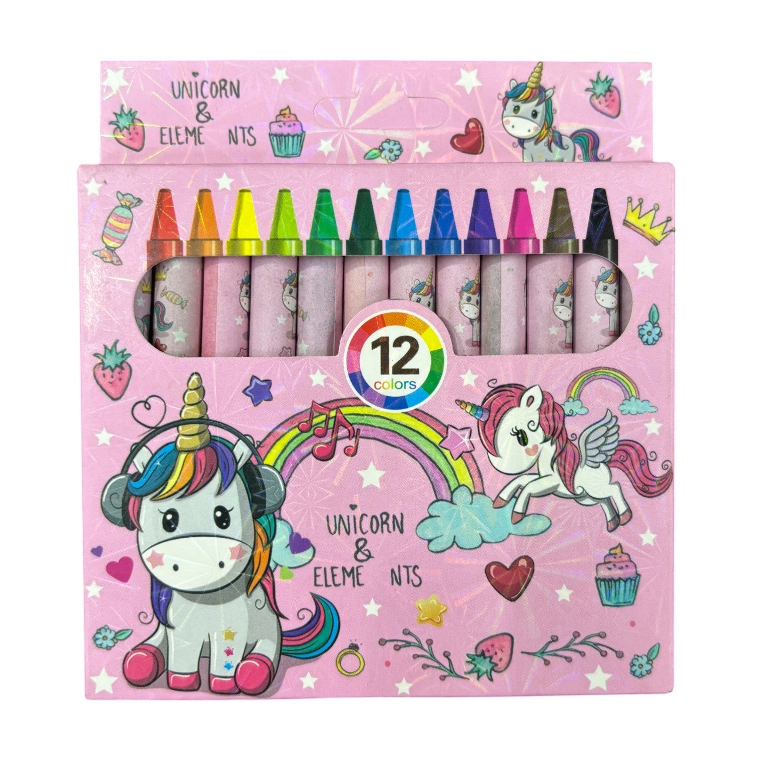 Color Wax Crayons | Non-Toxic Wax Crayons for Kids, Students & Artists | 12 Crayons in Each Pack | Smooth Coloring Crayons for Drawing, Sketching - Apkamart #Style_Pack Of 1