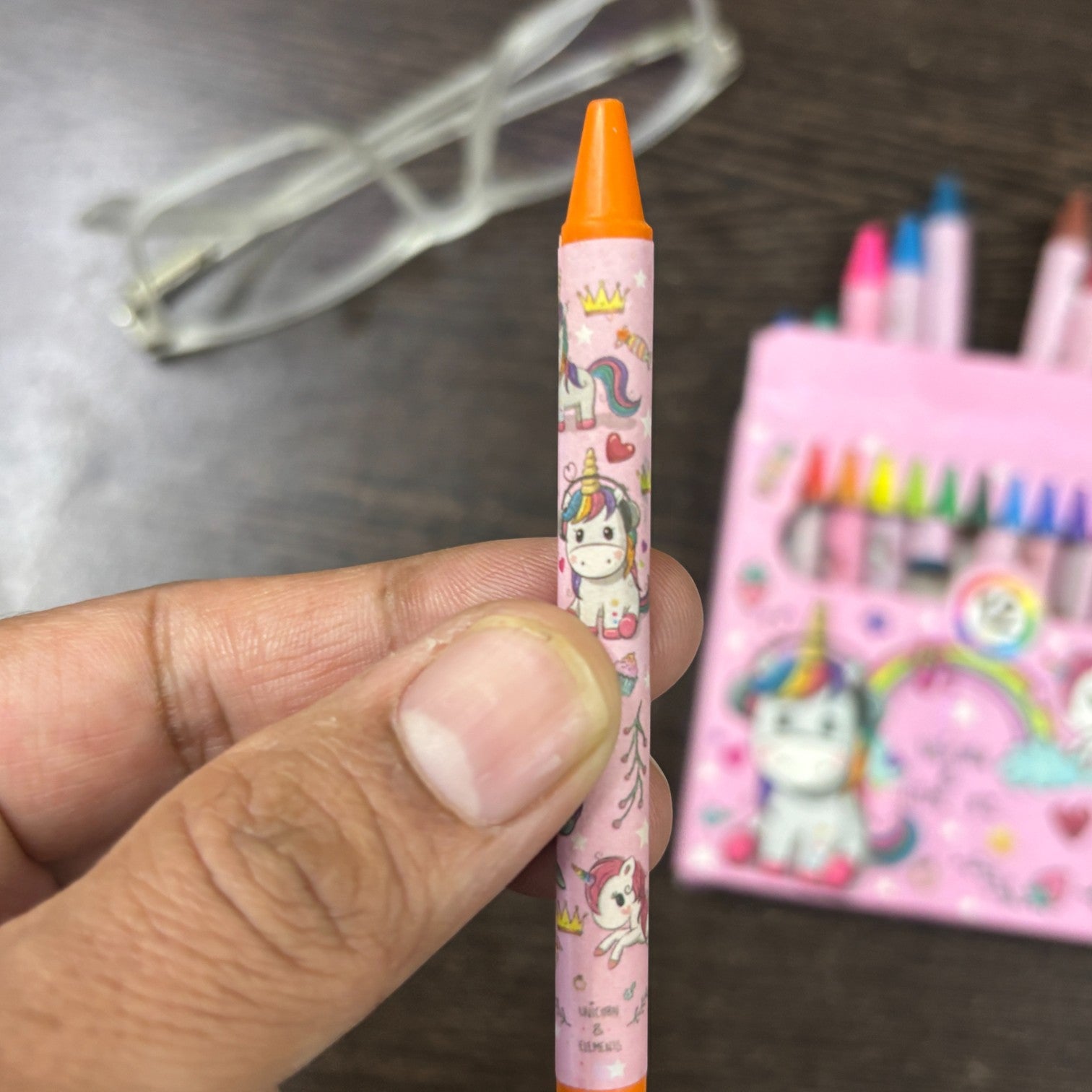 Color Wax Crayons | Non-Toxic Wax Crayons for Kids, Students & Artists | 12 Crayons in Each Pack | Smooth Coloring Crayons for Drawing, Sketching