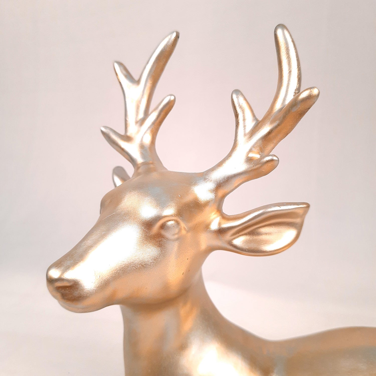 Deer Couple Showpiece | Reindeer Statue | Animal Figurines - for Home Decor, Garden, Balcony, Living Room & Gifts - Apkamart #Style_Style 2