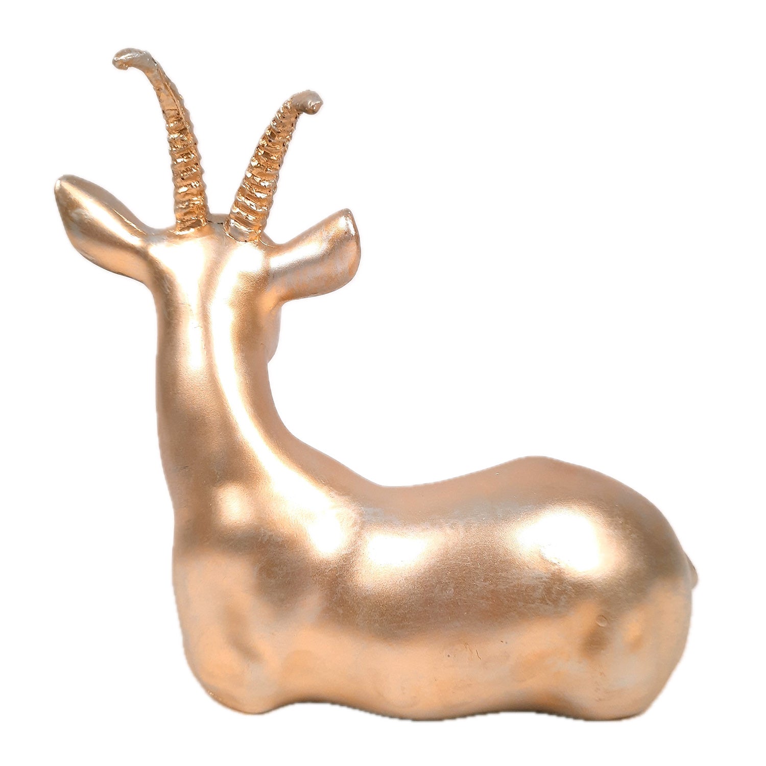 Deer Couple Showpiece | Reindeer Statue | Animal Figurines - for Home Decor, Garden, Balcony, Living Room & Gifts - Apkamart #Style_Style 3