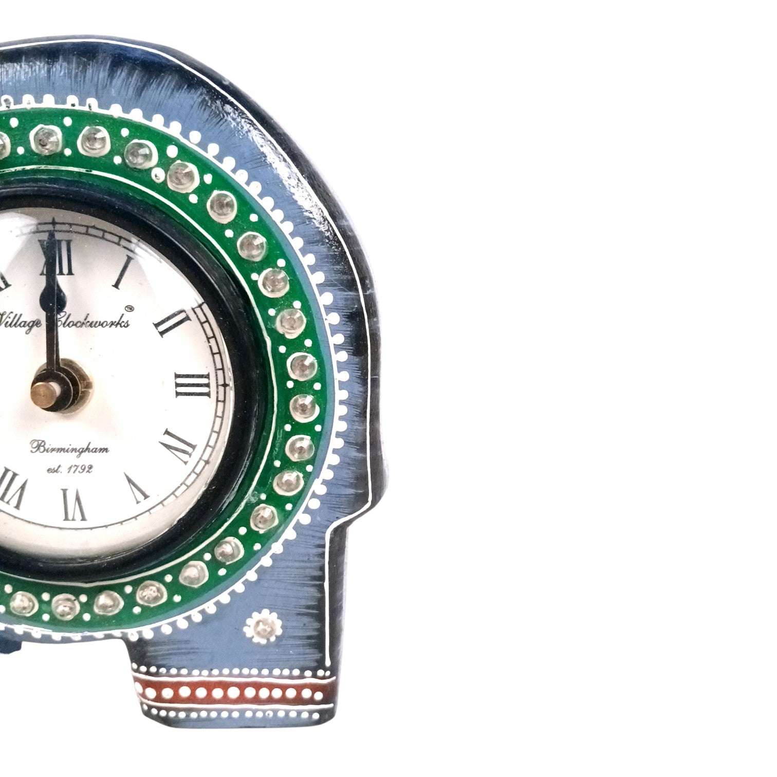 Desk Clock for Home & Office | Elephant Shape Modern Desk Timepiece for Living Room, Bedroom, Study & Gifting - 7 Inch - Apkamart