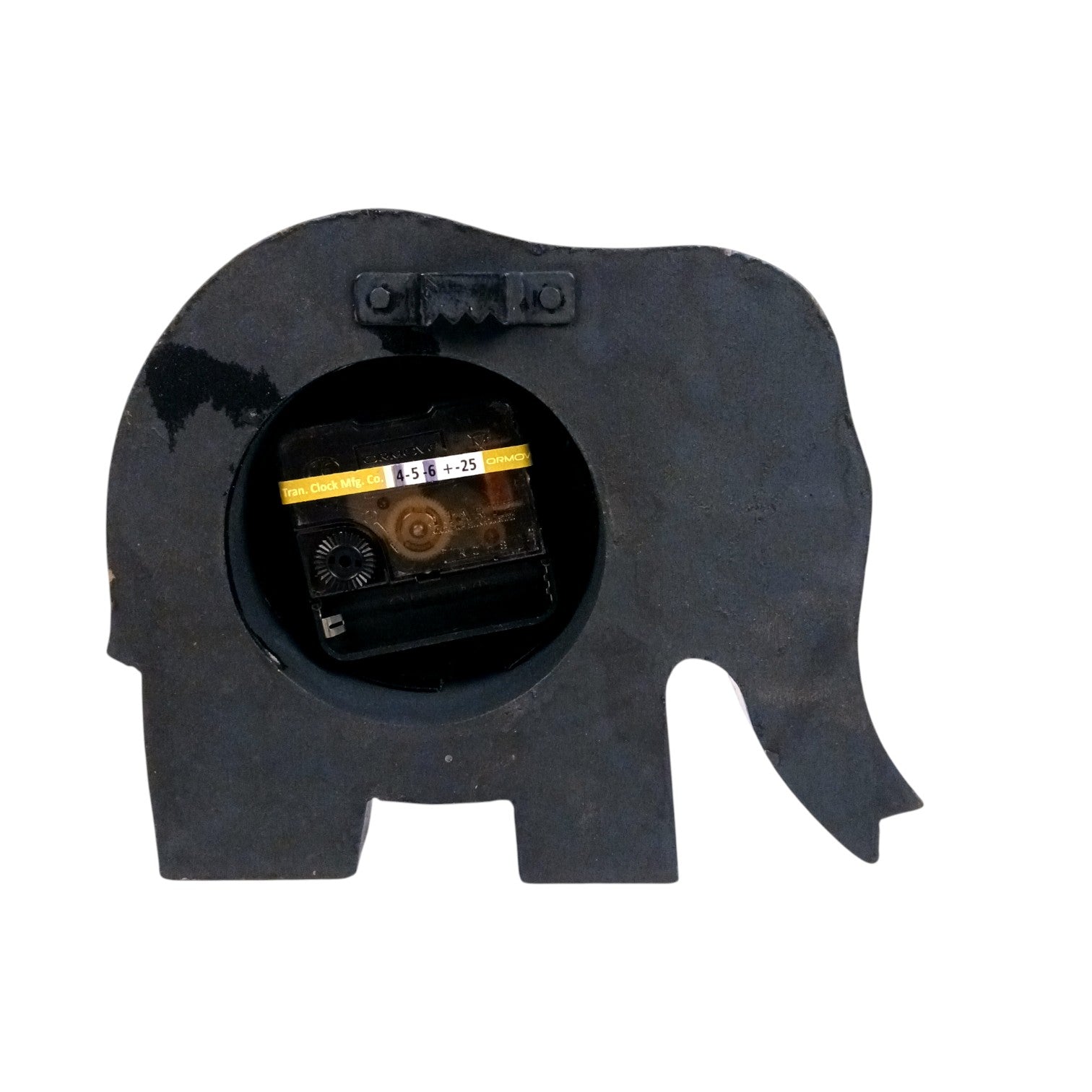 Elephant Shape Desk Clock – Table Clock for Home & Office Decor | Modern Desk Timepiece for Living Room, Bedroom, Study & Gifting - 7 Inch - Apkamart