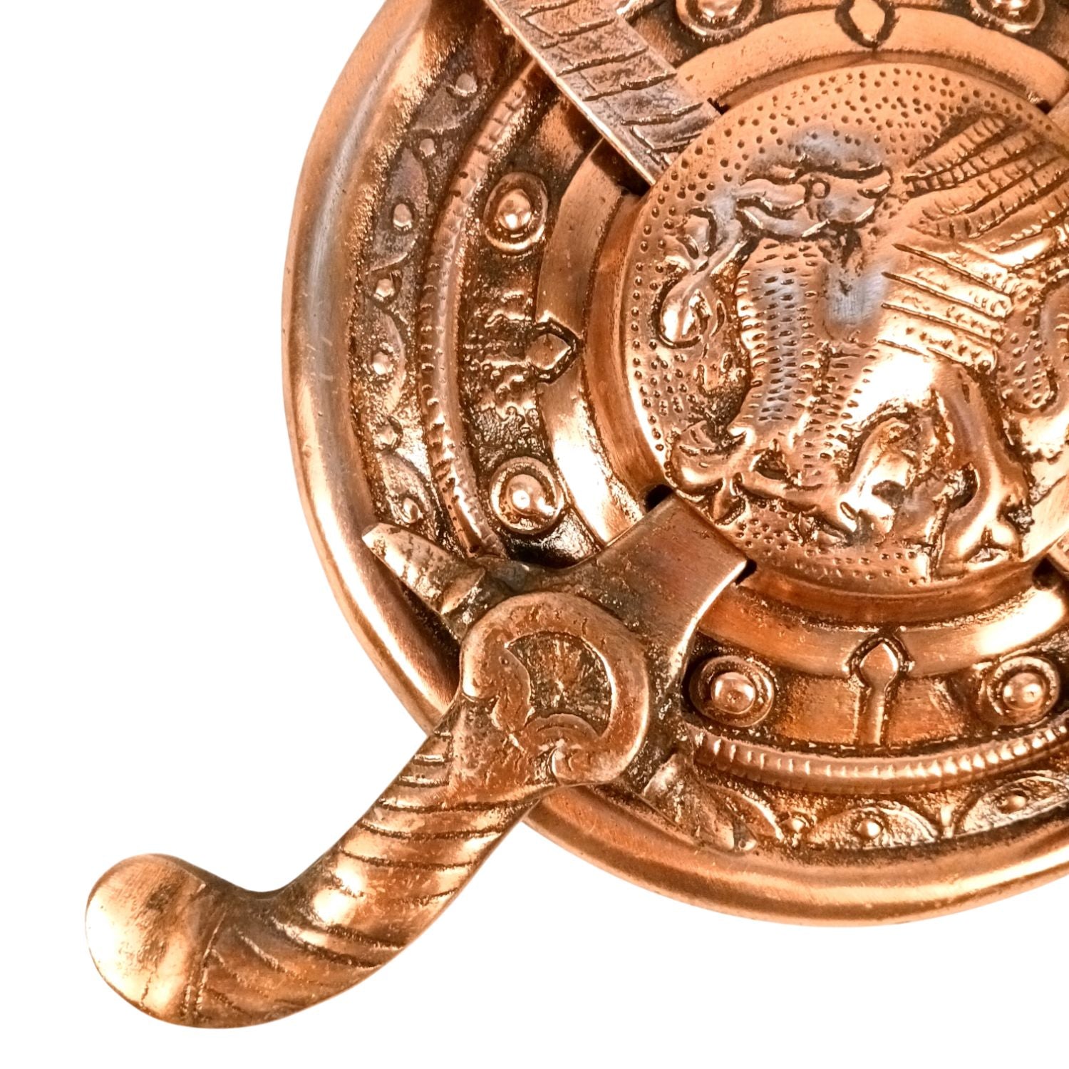 Dhal Talwar Wall Hanging Sword Shield - 10 Inch - Apkamart