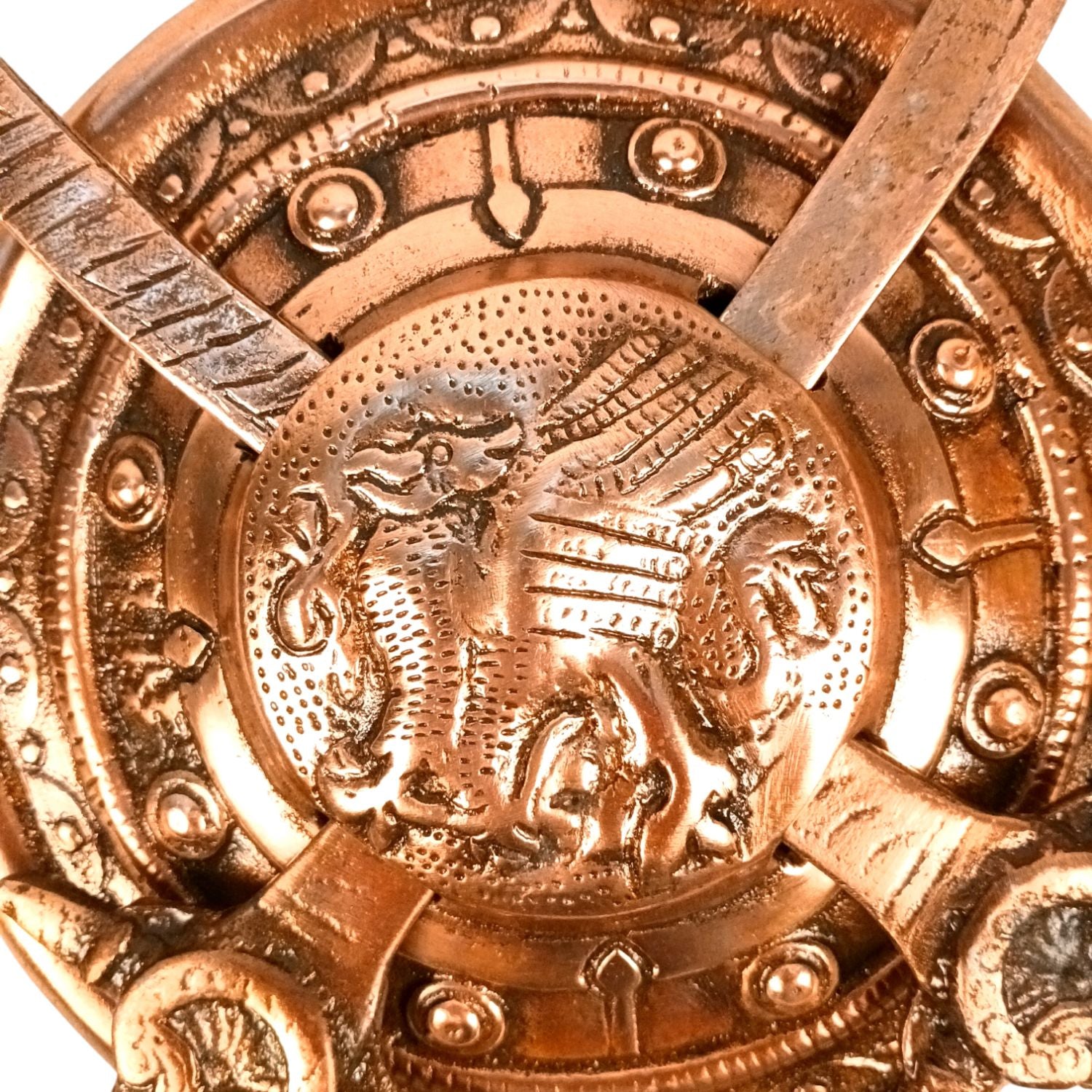 Dhal Talwar Wall Hanging Sword Shield - 10 Inch - Apkamart