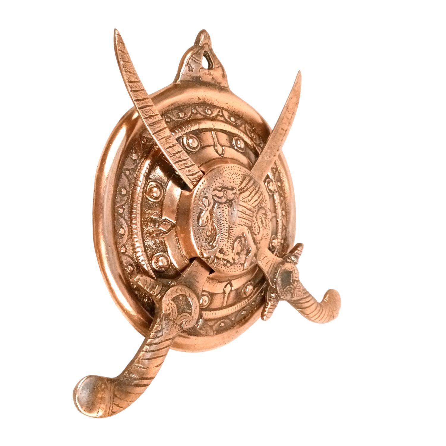 Dhal Talwar Wall Hanging Sword Shield - 10 Inch - Apkamart