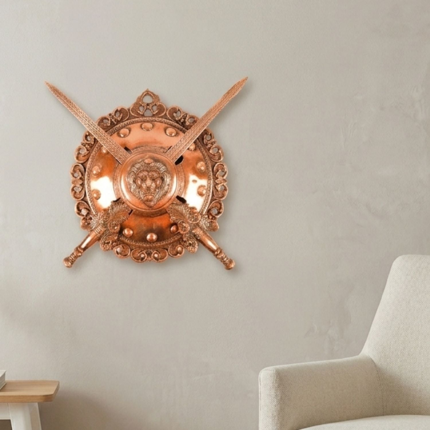 Lion Head Dhal Talwar Set 12 Inch - ApkaMart