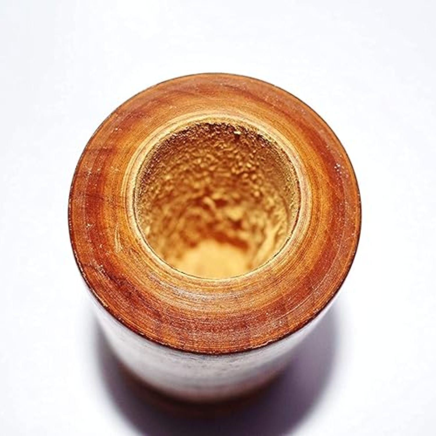 Vijaysar Wood Glass for Diabetes | Ayurvedic Glass / Tumbler | Vijaysar Wood Glass | Lakdi Ka Glass | Herbal Tumbler | Bija Glass - 7 Inch (pack of 2) - Apkamart