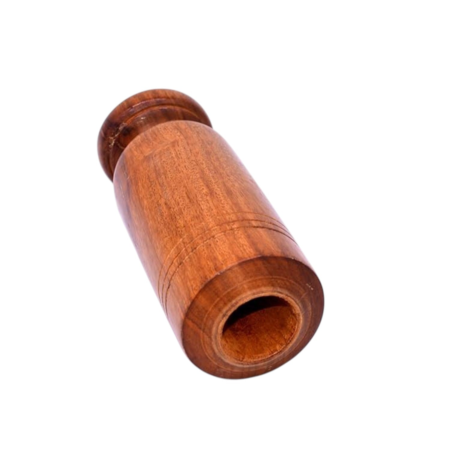 Vijaysar Wood Glass for Diabetes | Ayurvedic Glass / Tumbler | Vijaysar Wood Glass | Lakdi Ka Glass | Herbal Tumbler | Bija Glass - 7 Inch  - Apkamart