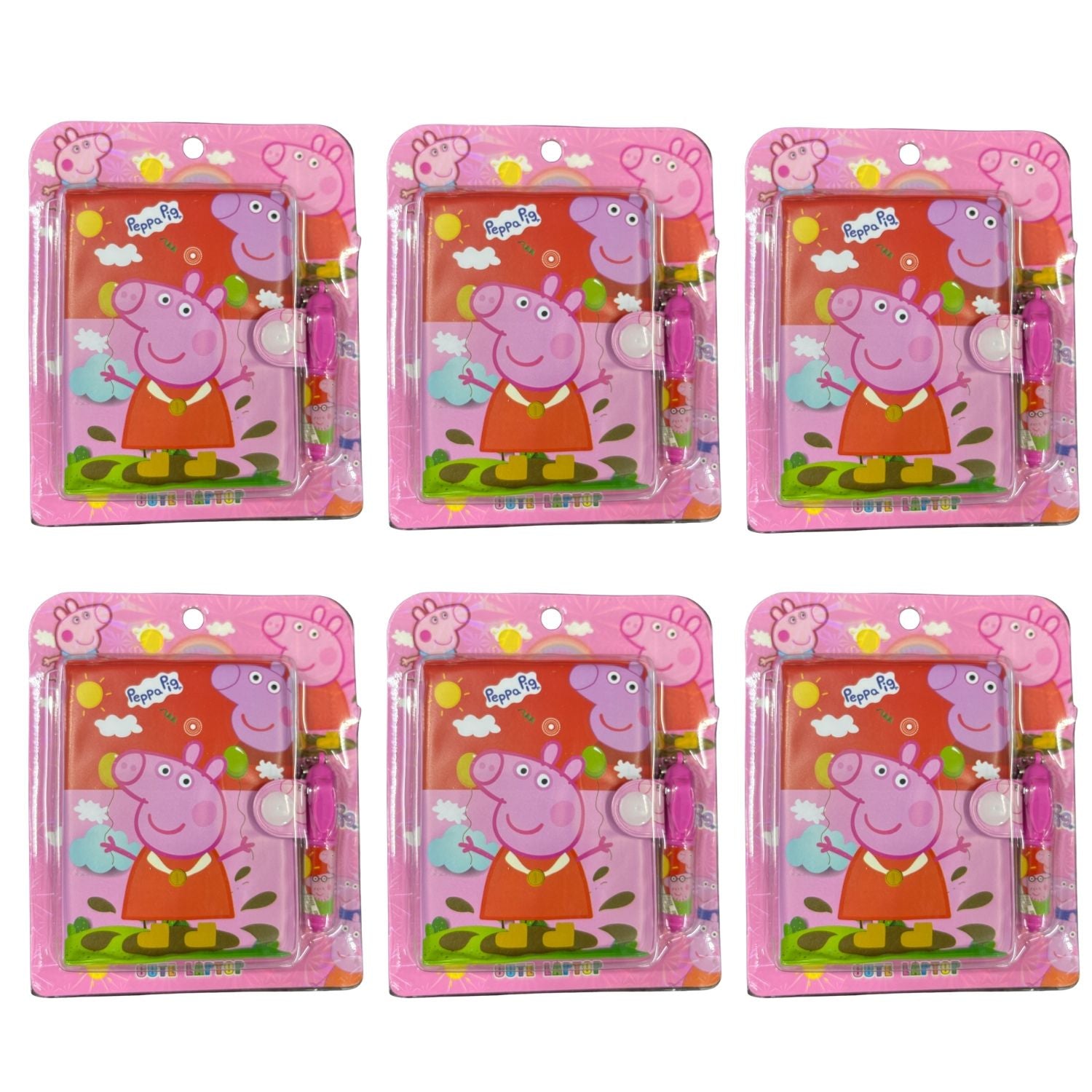 Pencil Diary Set for Kids | Cartoon Stationery Kit for School, Gift & Return Gift - Apkamart #Style_Pack Of 6