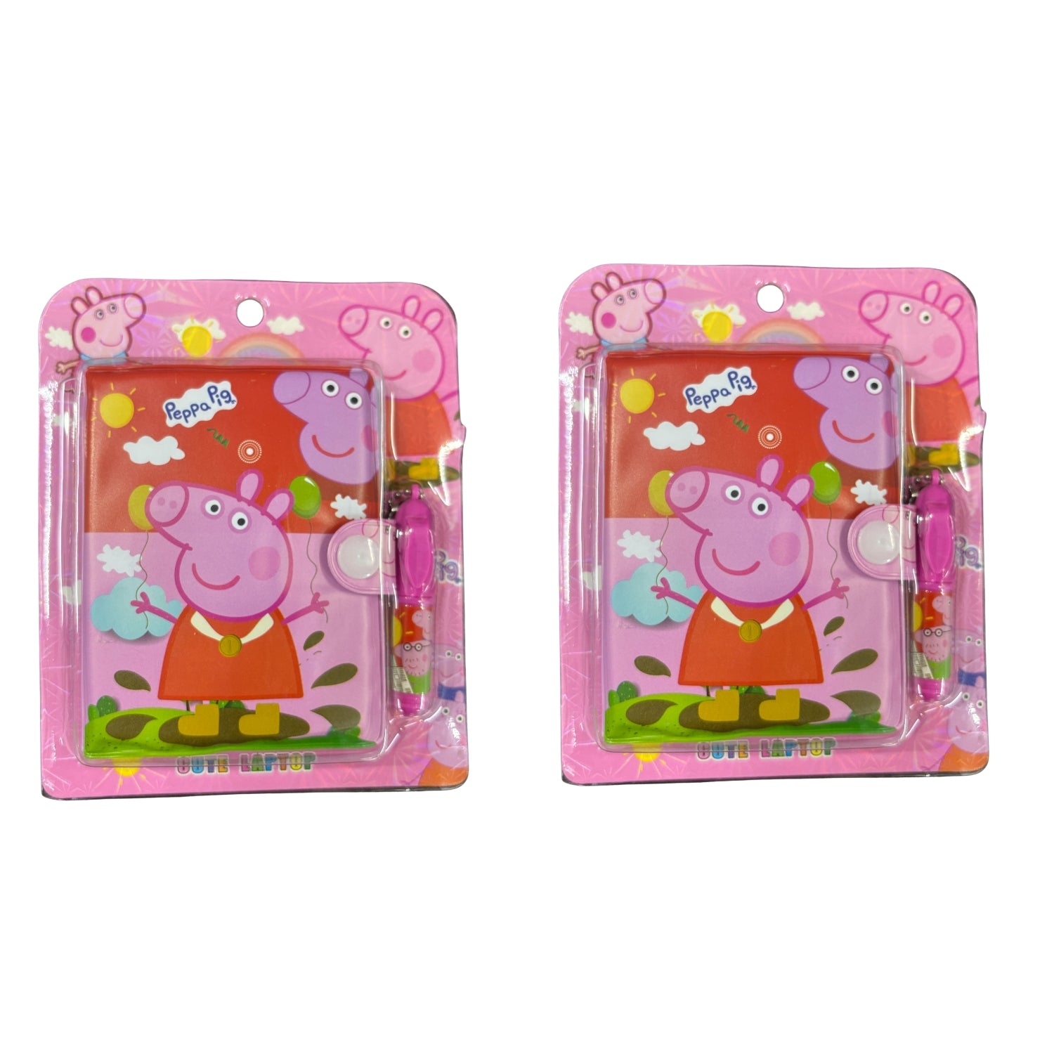 Pencil Diary Set for Kids | Cartoon Stationery Kit for School, Gift & Return Gift - Apkamart #Style_Pack Of 2