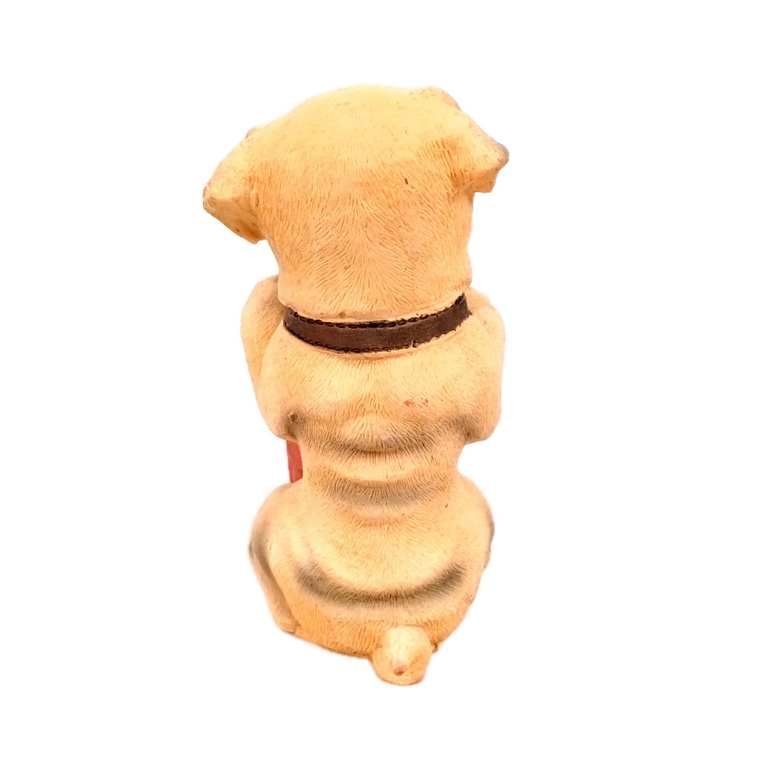 Cute Dog Decorative Pen Pencil Holder / Cutlery Stand | Dog Holding Basket Showpiece - for Kids Study Table, office Desk, Home Decor & Gifts - 6 Inch - Apkamart #Style_Design 1