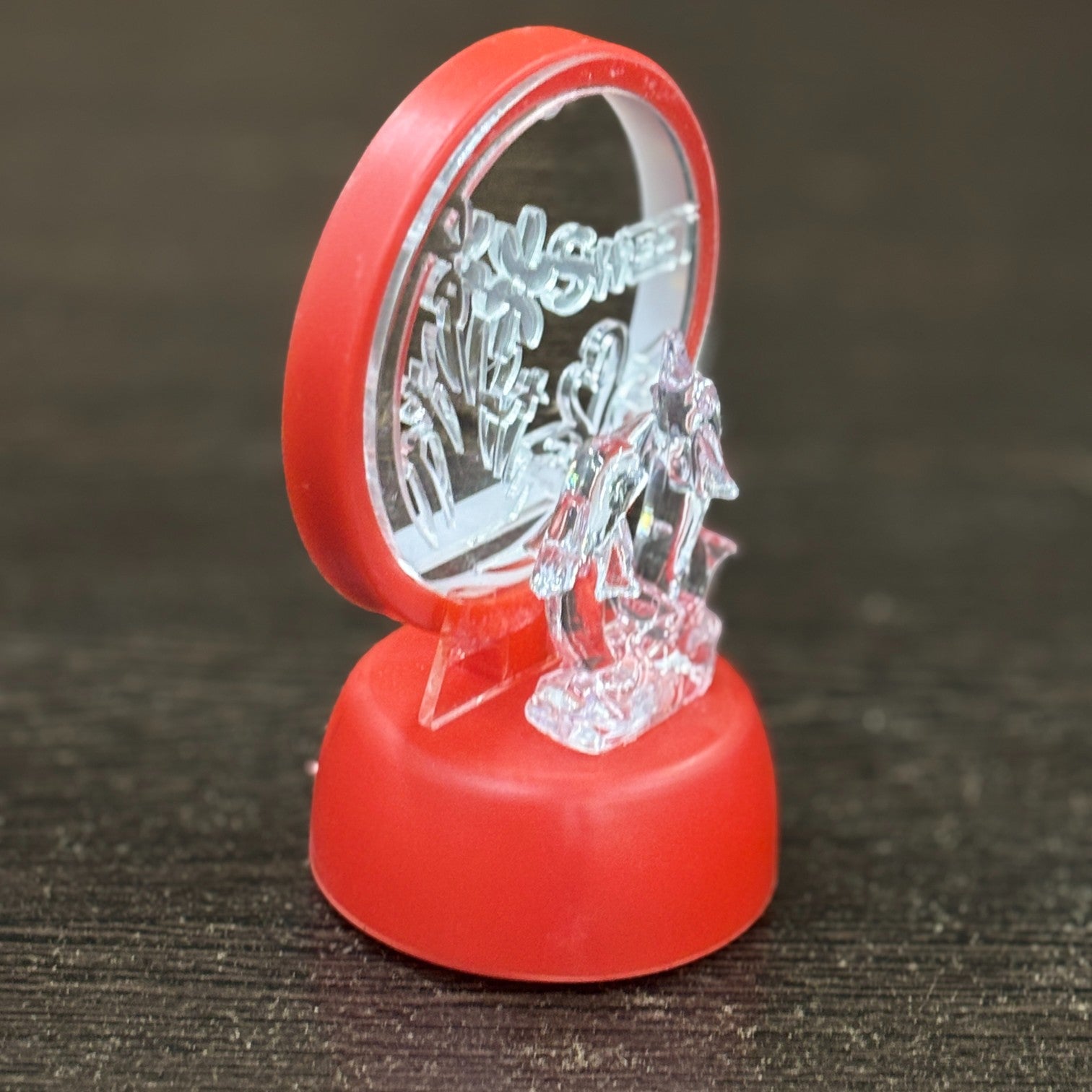 LED Couple Showpiece | Romantic Light Love Statue for Bedroom, Living Room & Table Décor | Gift for Valentine, Wedding & Anniversary - 6 Inch - Apkamart #Style_Design 2