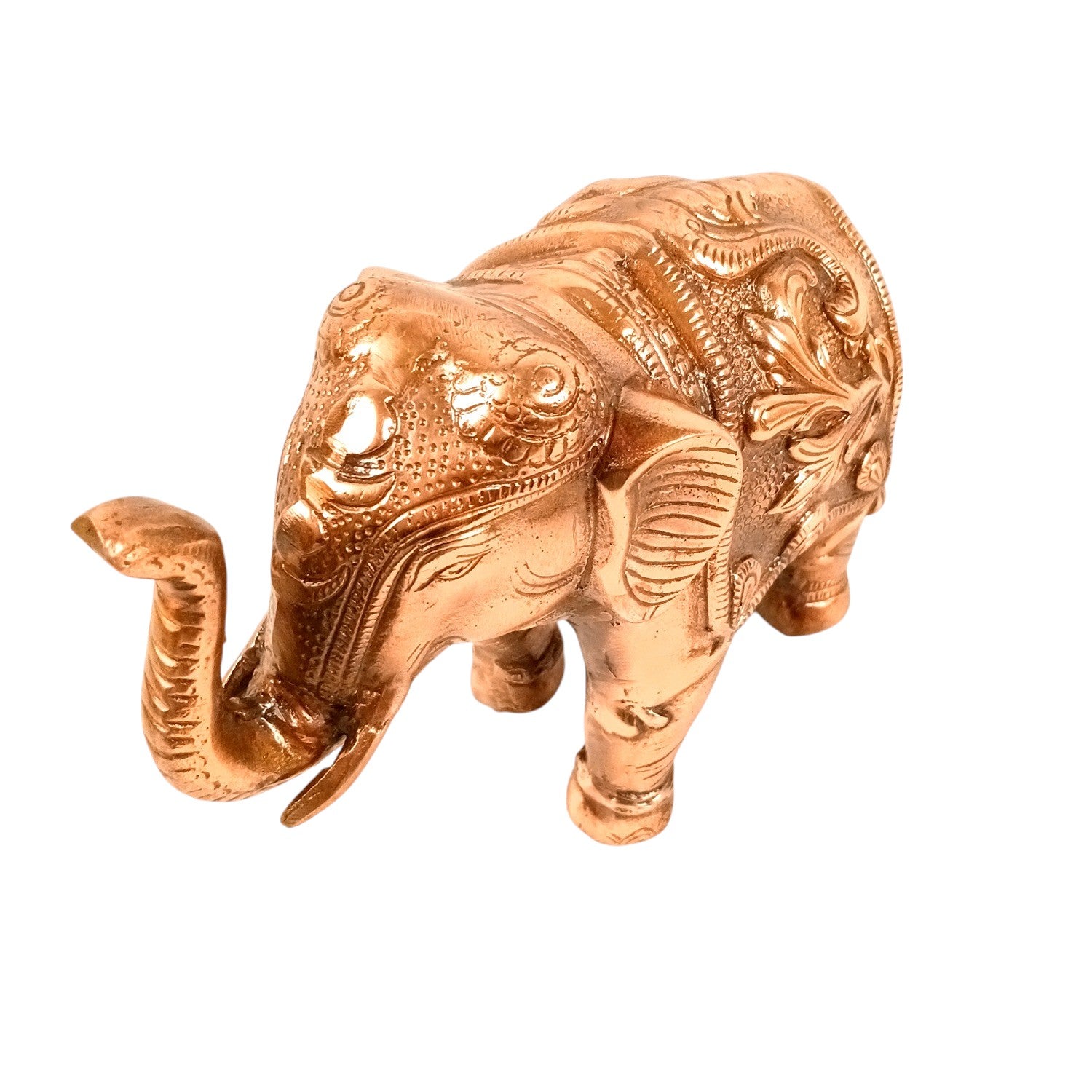 Elephant Statue Showpiece Set | Decorative Elephant Figurine for Home Decor | Lucky Elephant Idol for Living Room, Office, Mandir & Gift - 10 Inch (pack Of 2) - Apkamart