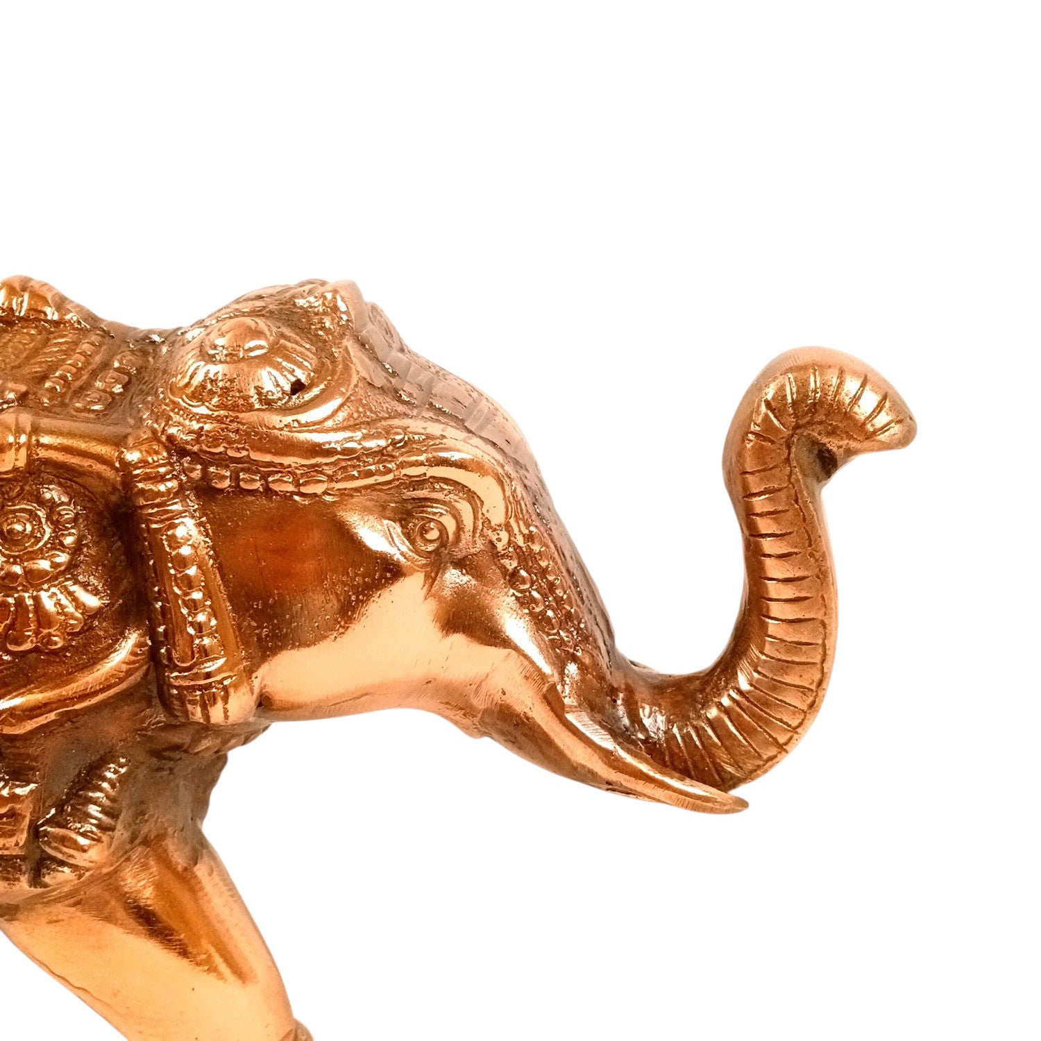 Elephant Statue Showpiece | Decorative Elephant Figurine for Home Decor | Lucky Elephant Idol for Living Room, Office, Mandir & Gift | Home Decor - 12 Inch - Apkamart