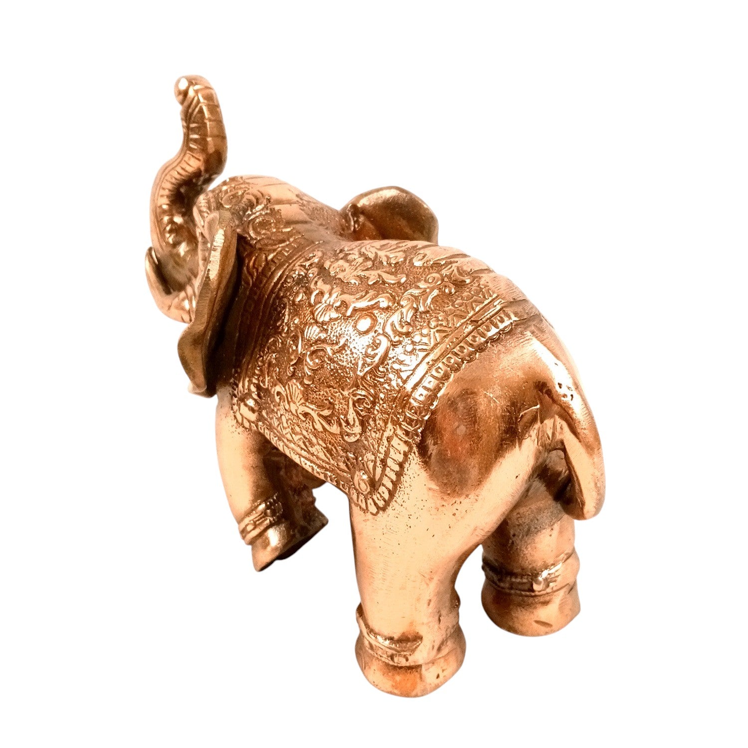 Elephant Statue Showpiece | Decorative Elephant Figurine for Home Decor | Lucky Elephant Idol for Living Room, Office, Mandir & Gift - 10 Inch - Apkamart