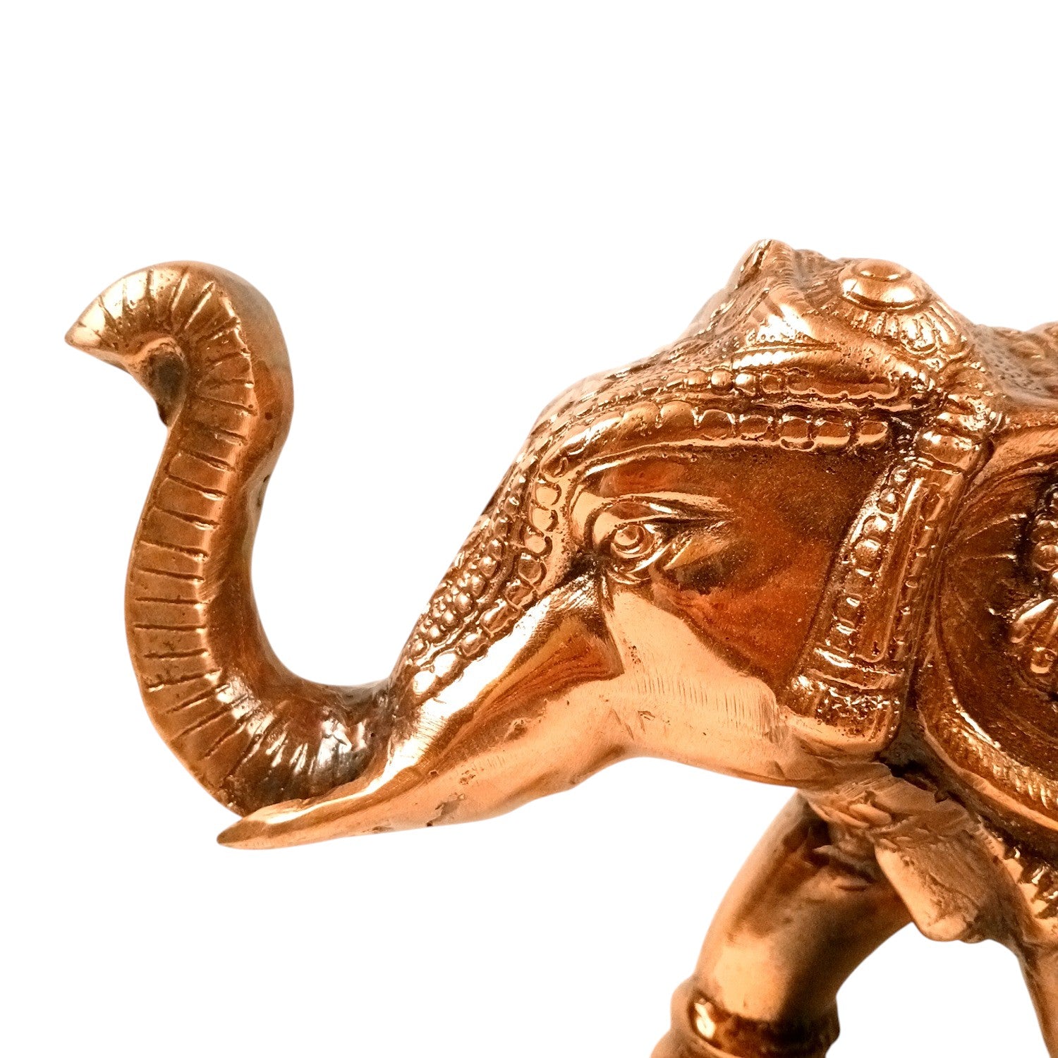 Elephant Statue Showpiece | Metal Alloy Showpiece - 12 Inch - Apkamart

