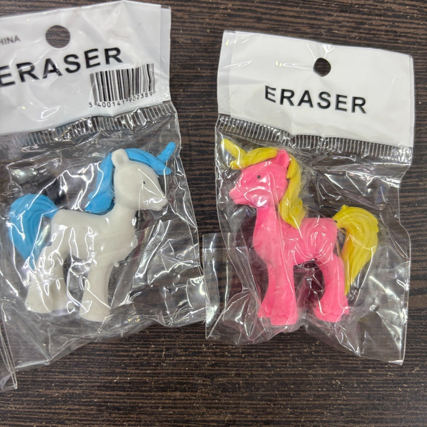 Horse Design Eraser Set for Kids | Soft Earser for School Use | Non-Dust Earser for Pencil Writing & Drawing | Earser Set for Students & Art Work