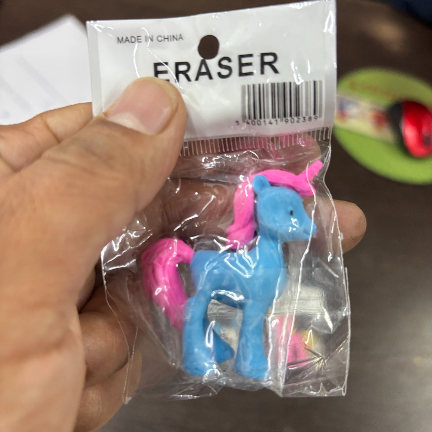 Horse Design Eraser Set for Kids | Soft Earser for School Use | Non-Dust Earser for Pencil Writing & Drawing | Earser Set for Students & Art Work