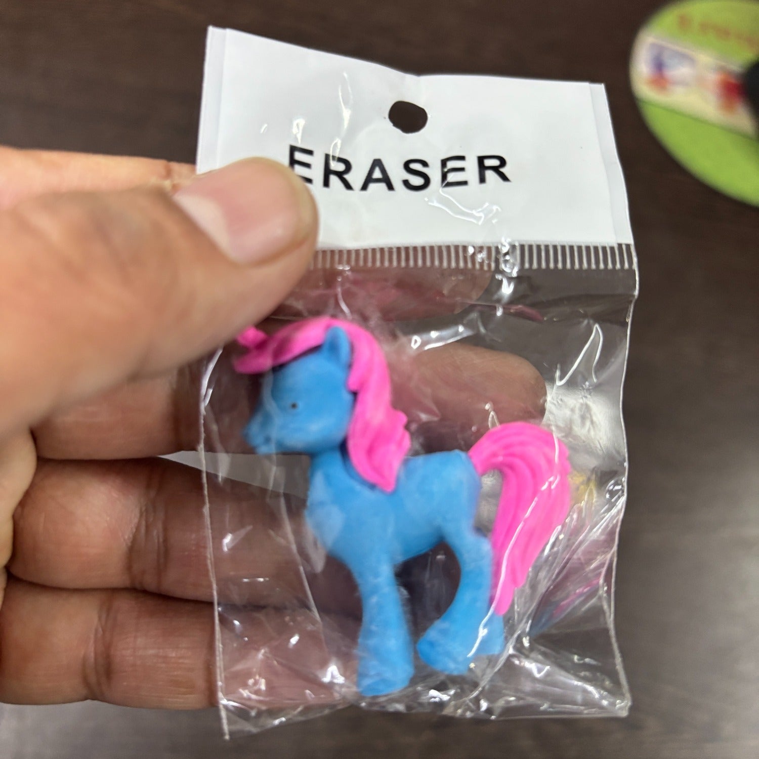Horse Design Eraser Set for Kids | Soft Earser for School Use | Non-Dust Earser for Pencil Writing & Drawing | Earser Set for Students & Art Work