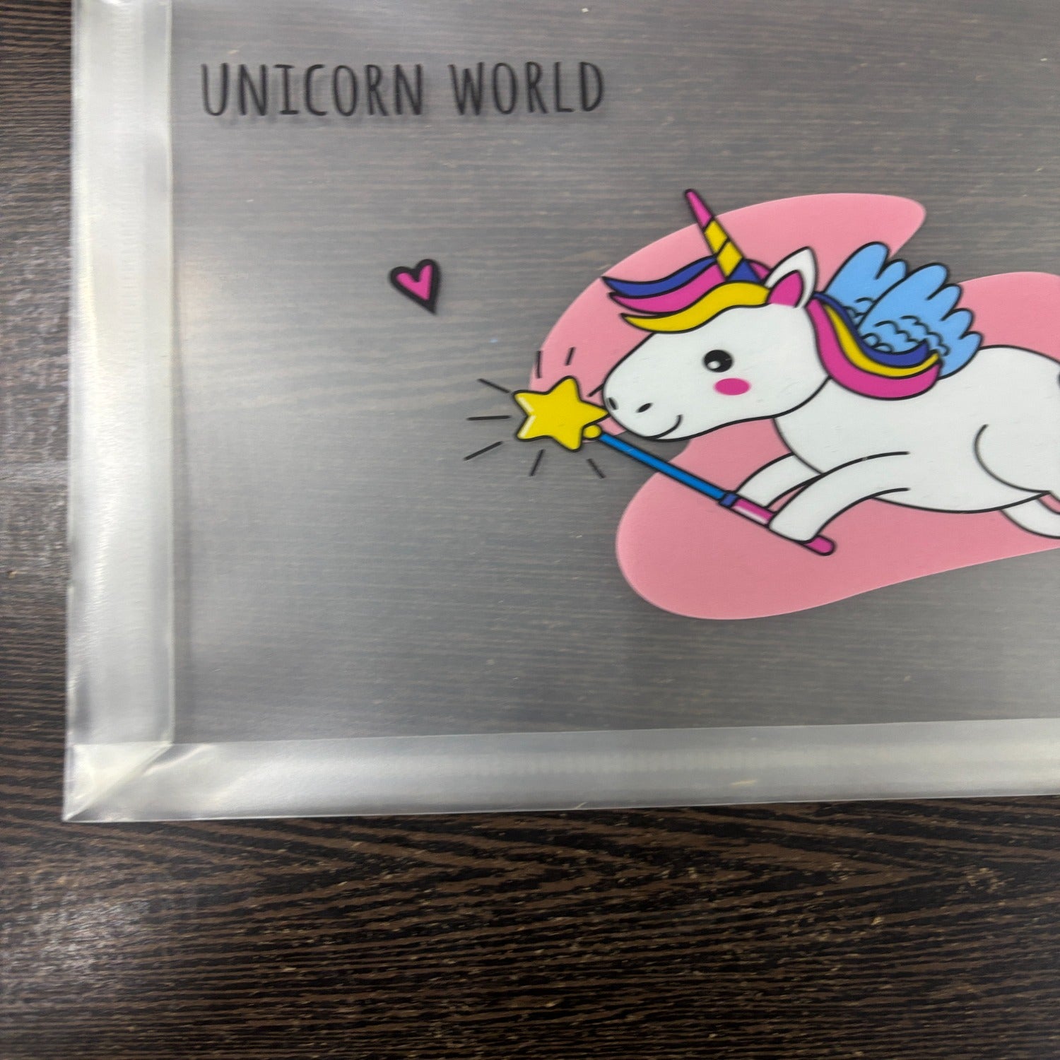 Unicorn Design File Storage Folder | Durable File Folder Organizer for Documents | Files for Students & Office Use | Folder with Zip Closure