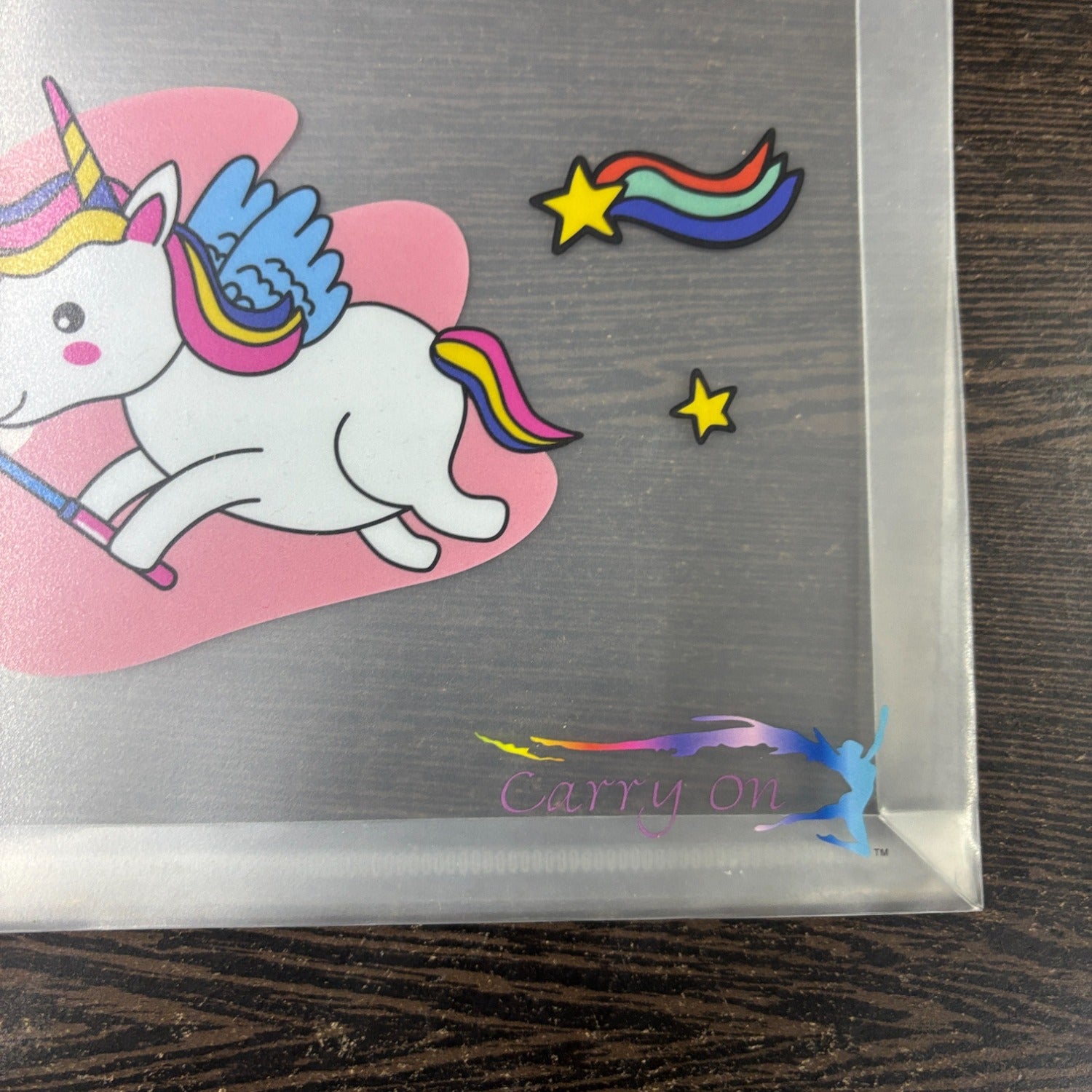 Unicorn Design File Storage Folder | Durable File Folder Organizer for Documents | Files for Students & Office Use | Folder with Zip Closure