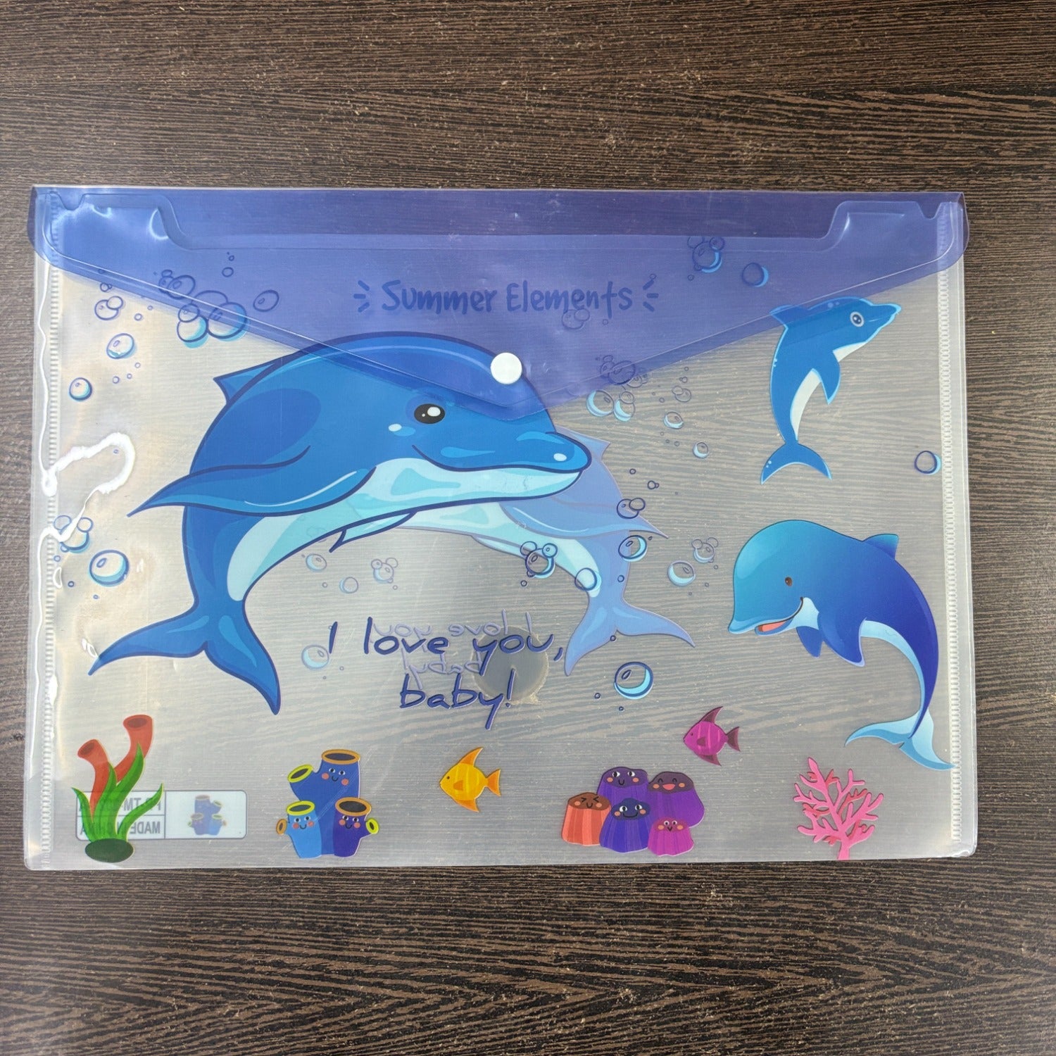 Button Folder A4 Size - For Filing Kids Document - For Kids, School Projects &  Birthday Return Gifts