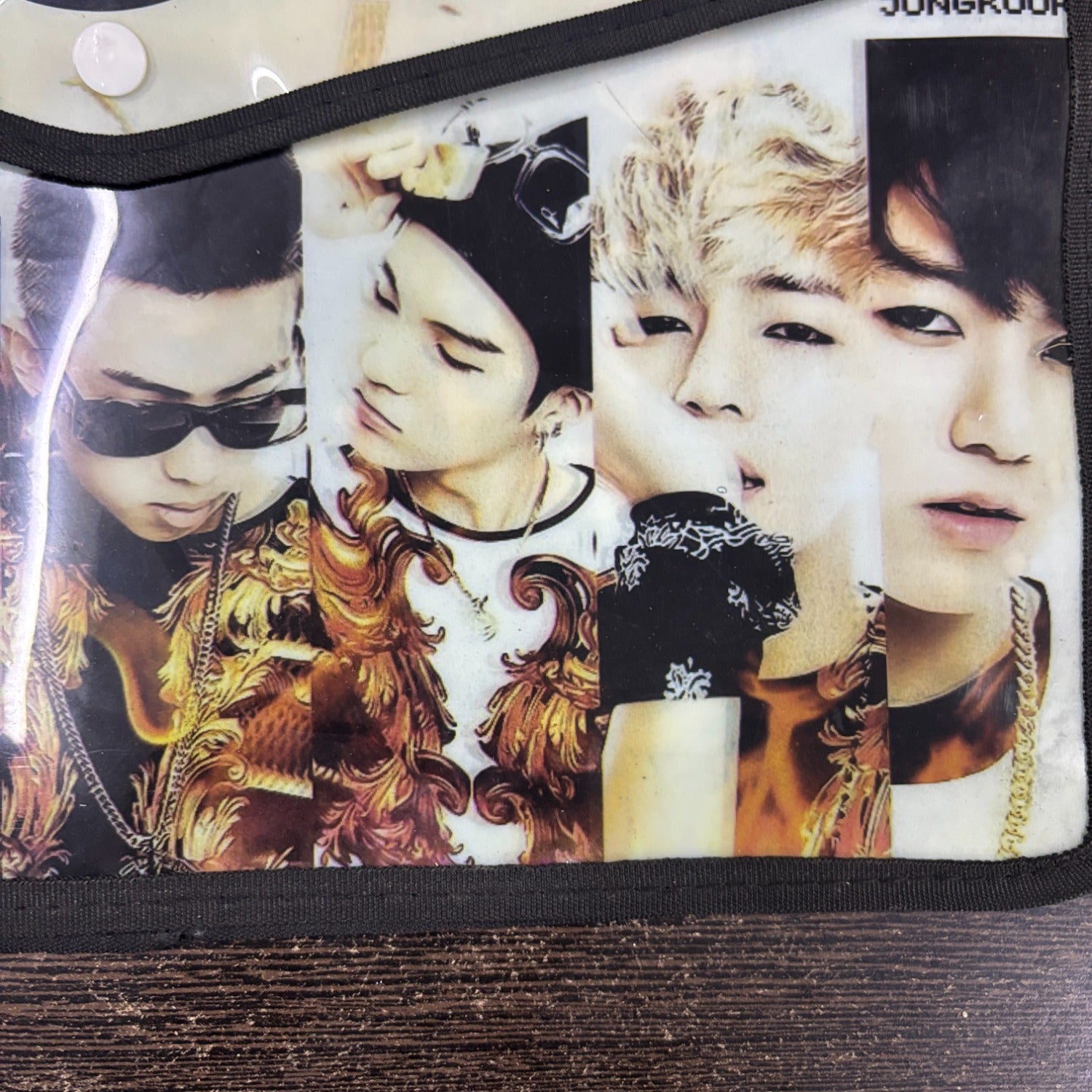 BTS Design File Storage Folder | Durable File Folder Organizer for Documents | Files for Students & Office Use | Lightweight Document File with Button Closure